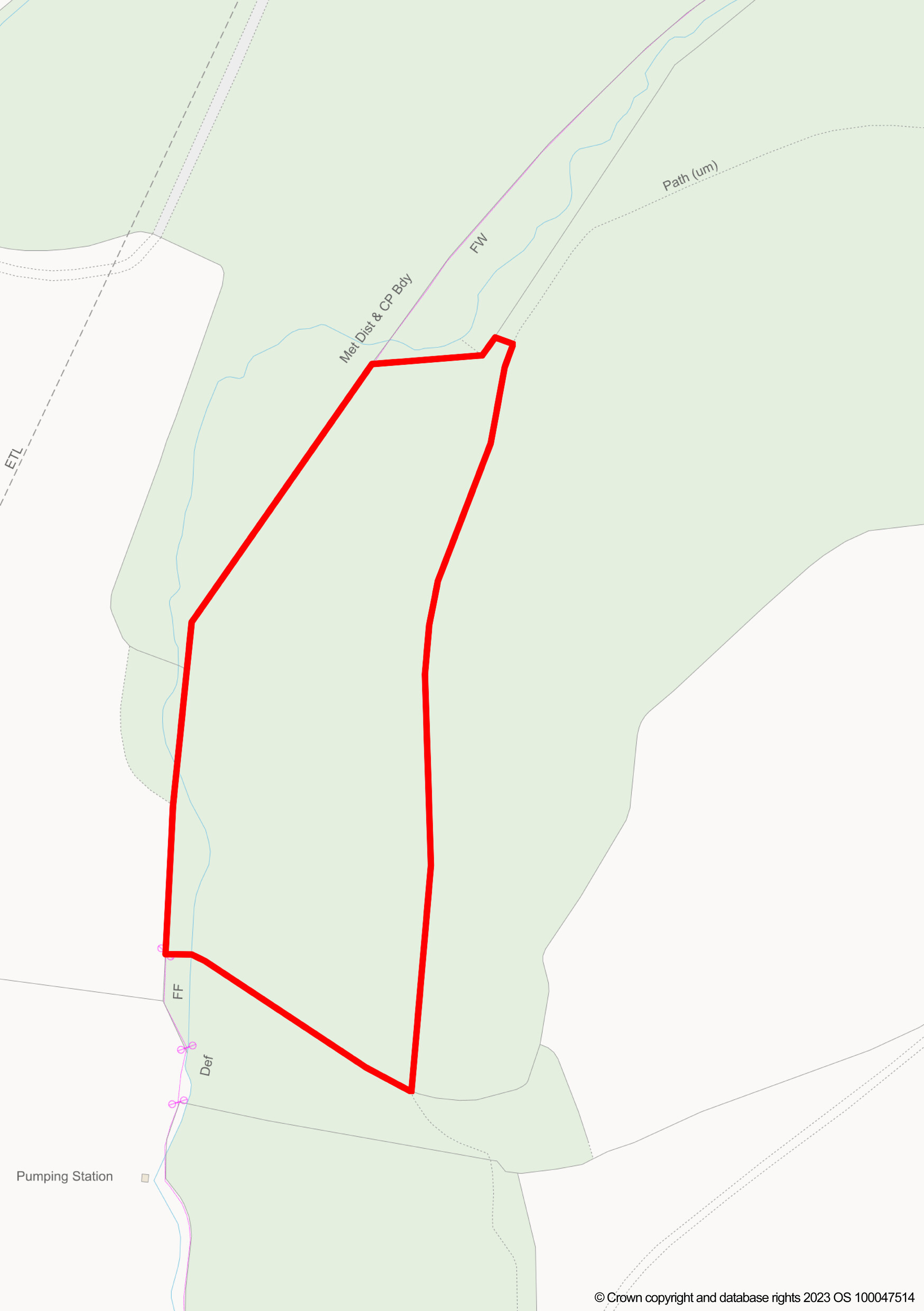 Land Lying to the West of Penistone Road (Stone Dyke Wood), Grenoside, Sheffield, South Yorkshire S35 1WN