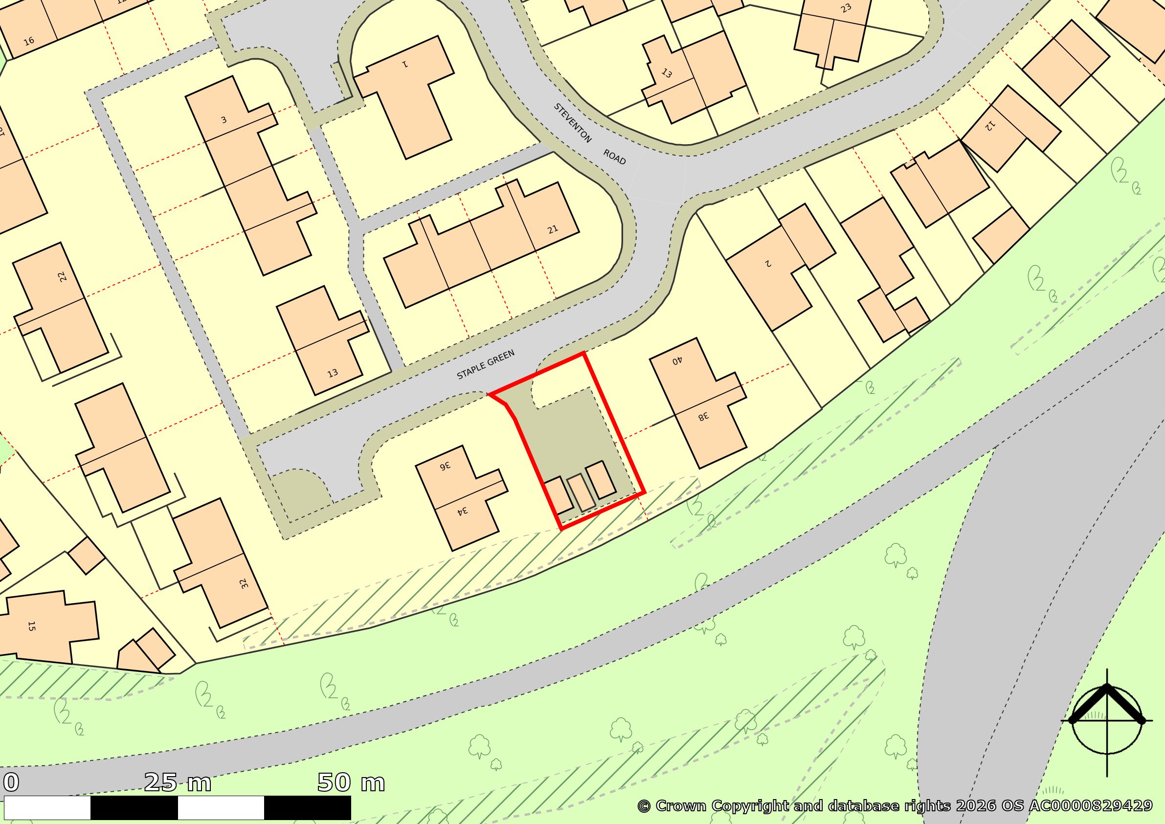 Development Plot Off Staple Green, Thrybergh, Rotherham, South Yorkshire S65 4EU