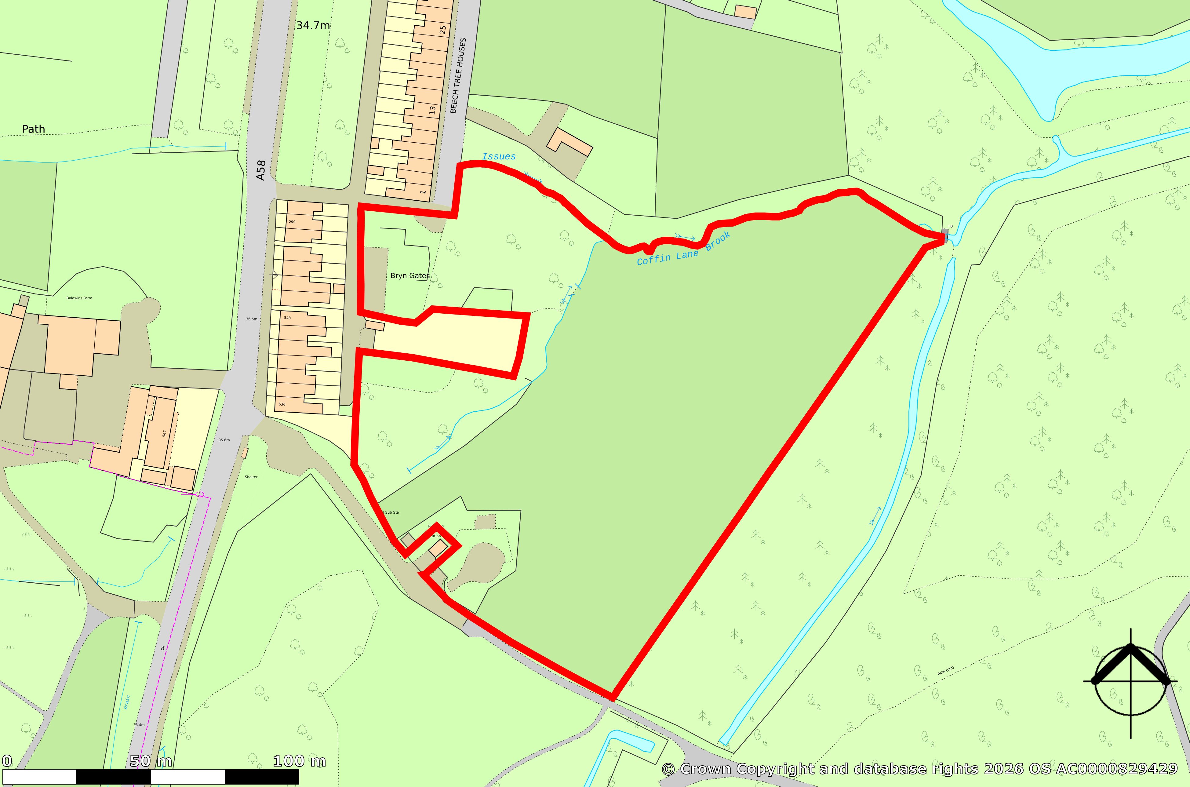 Land East of Bolton Road, Wigan, Greater Manchester