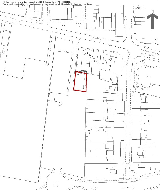 Car Park at Rear of 9 Cannock Road