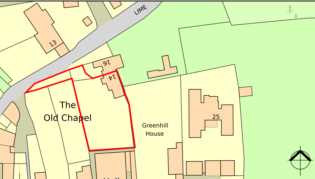 14 Lime Street with land, Moretonhampstead
