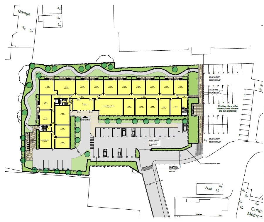 Land to the rear of Ada Belfield, Derwent Street, Belper DE56 1UQ