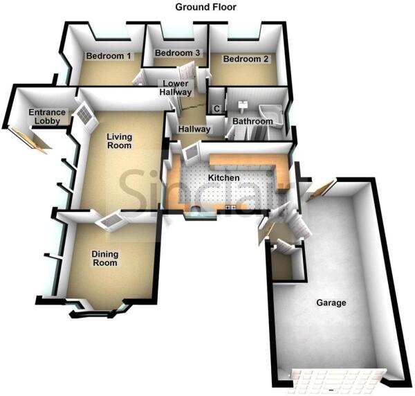 108 Whatton Road, Kegworth, Derby DE74 2DT floorplan