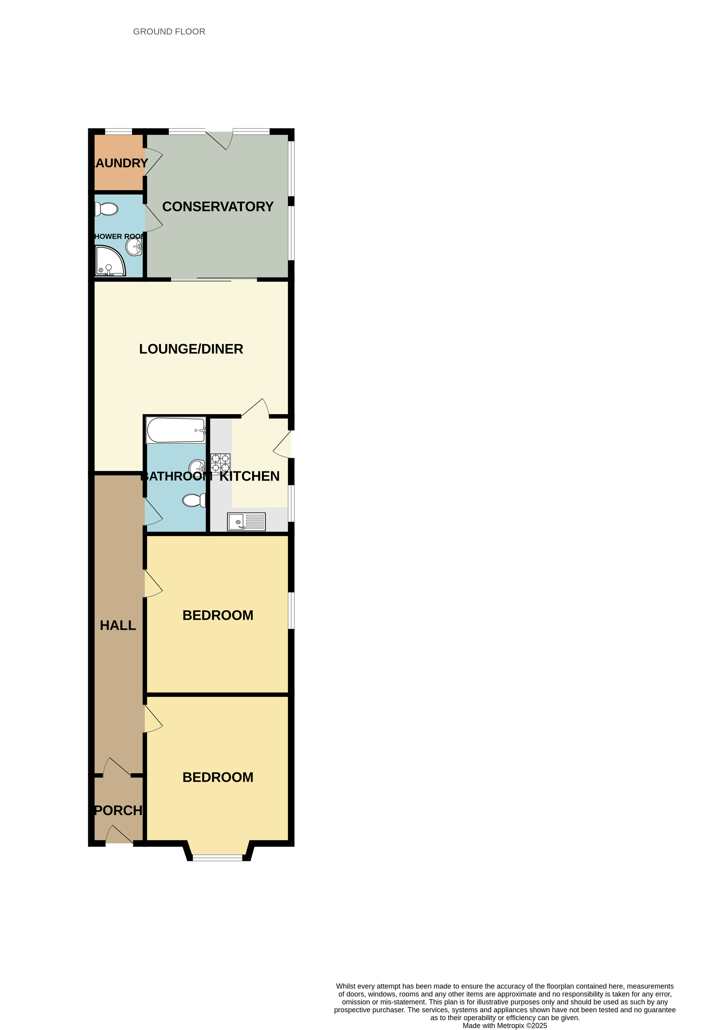 71 Huntingdon Road, Leicester LE4 9GG floorplan