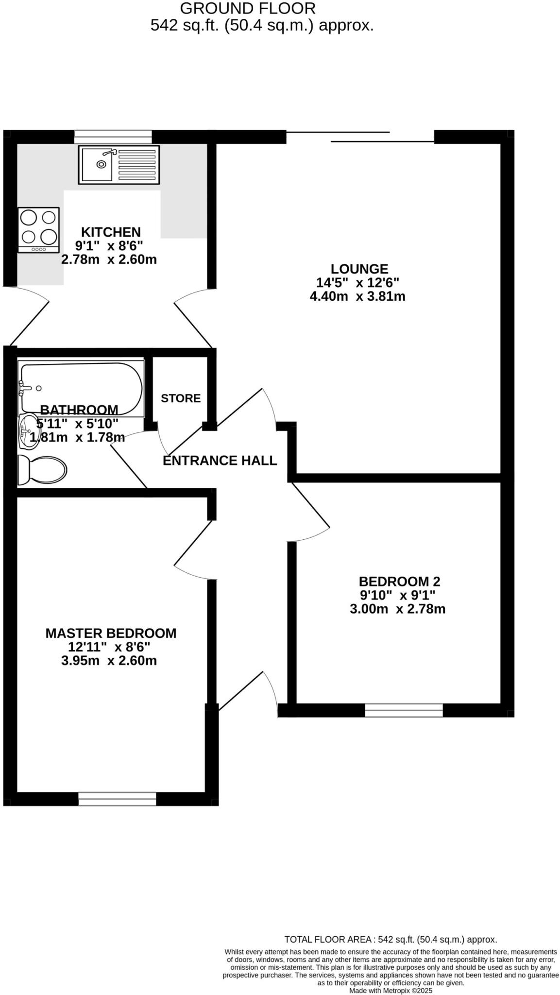 5 Harvest Hill, Midway, Swadlincote, Derbyshire DE11 0XA floorplan