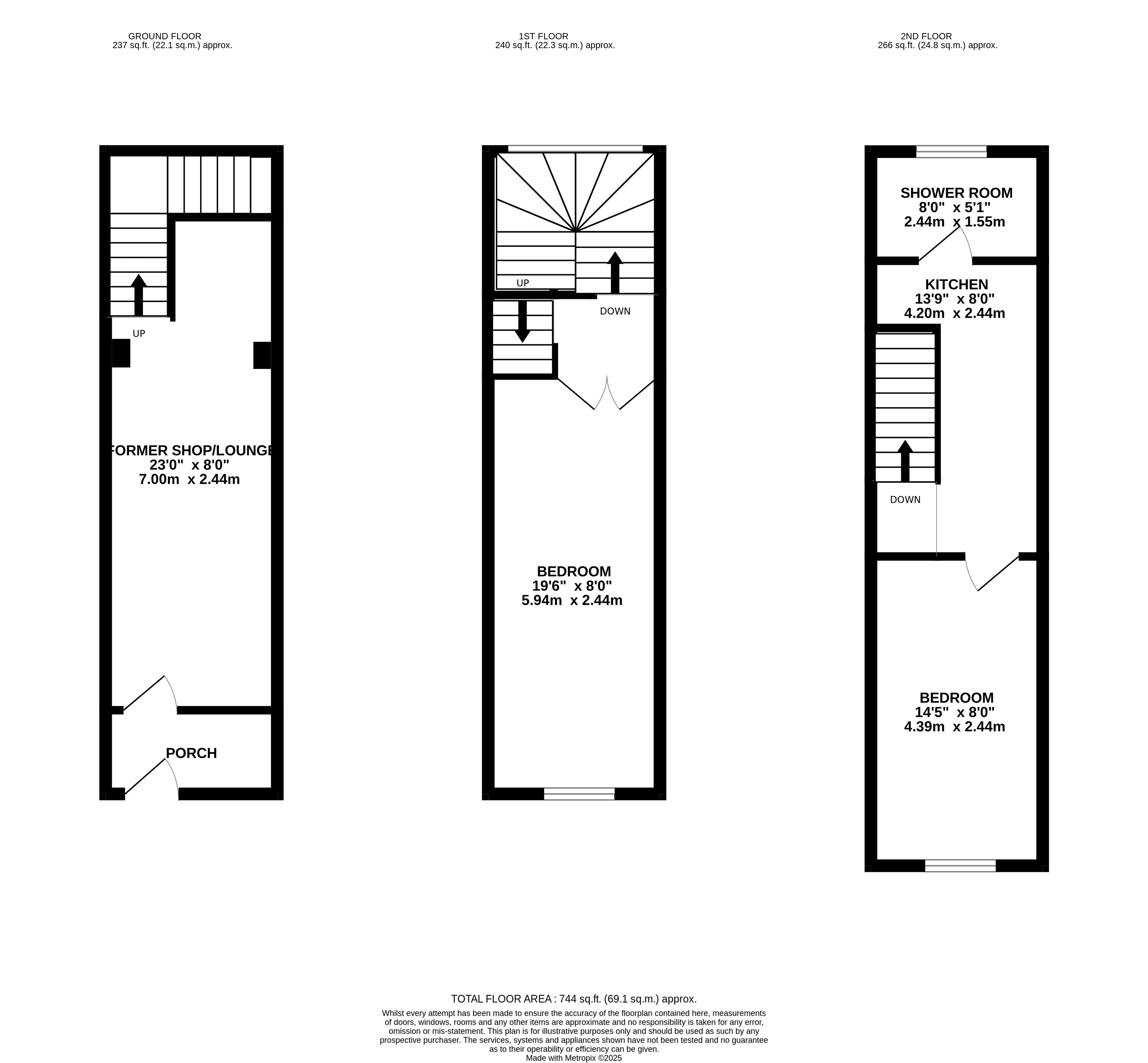 40 and 40A Daisy Hill, Dewsbury, West Yorkshire, WF13 1LH floorplan