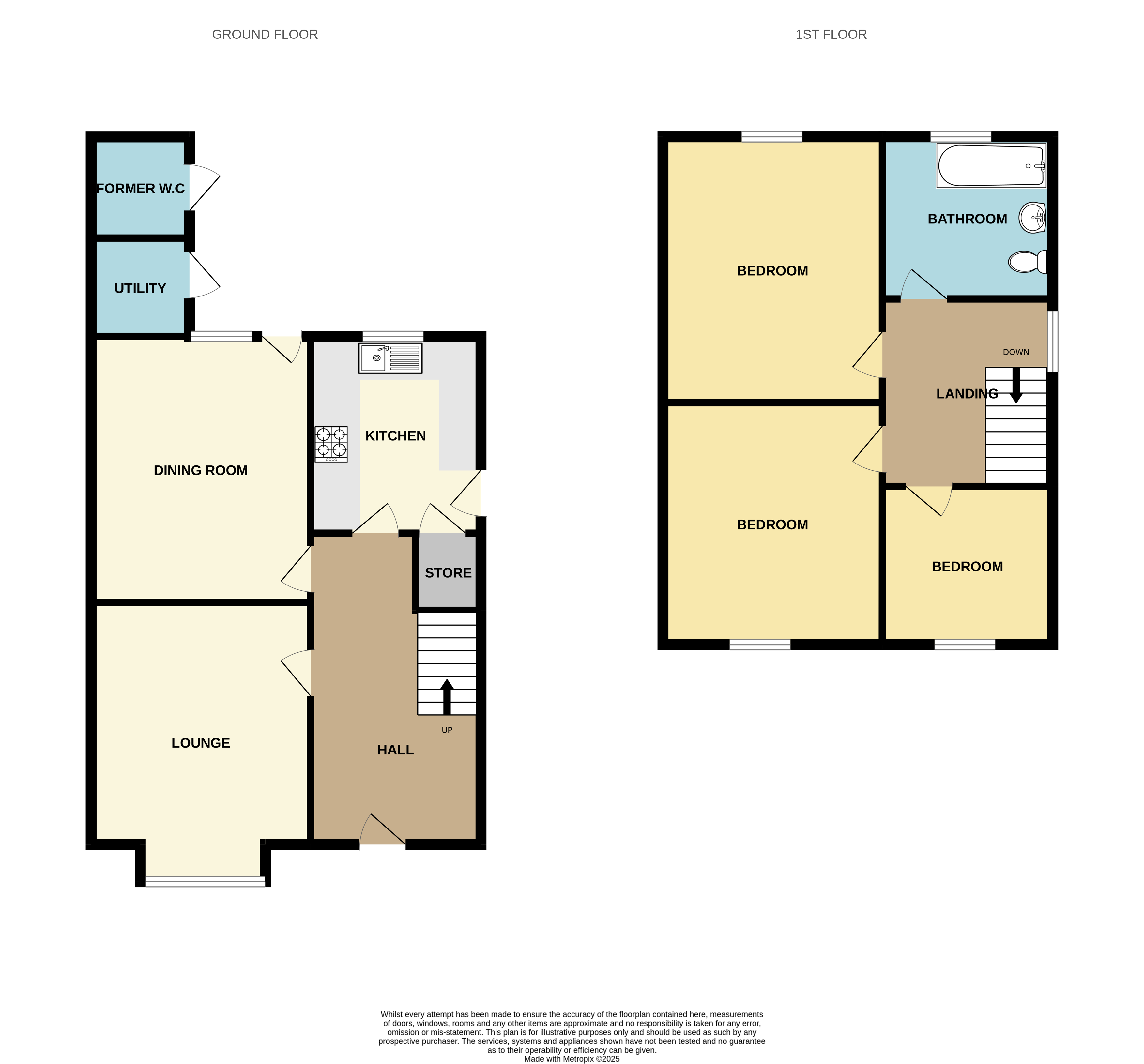 9 Brighton Avenue, Wigston, Leicestershire LE18 1JA floorplan
