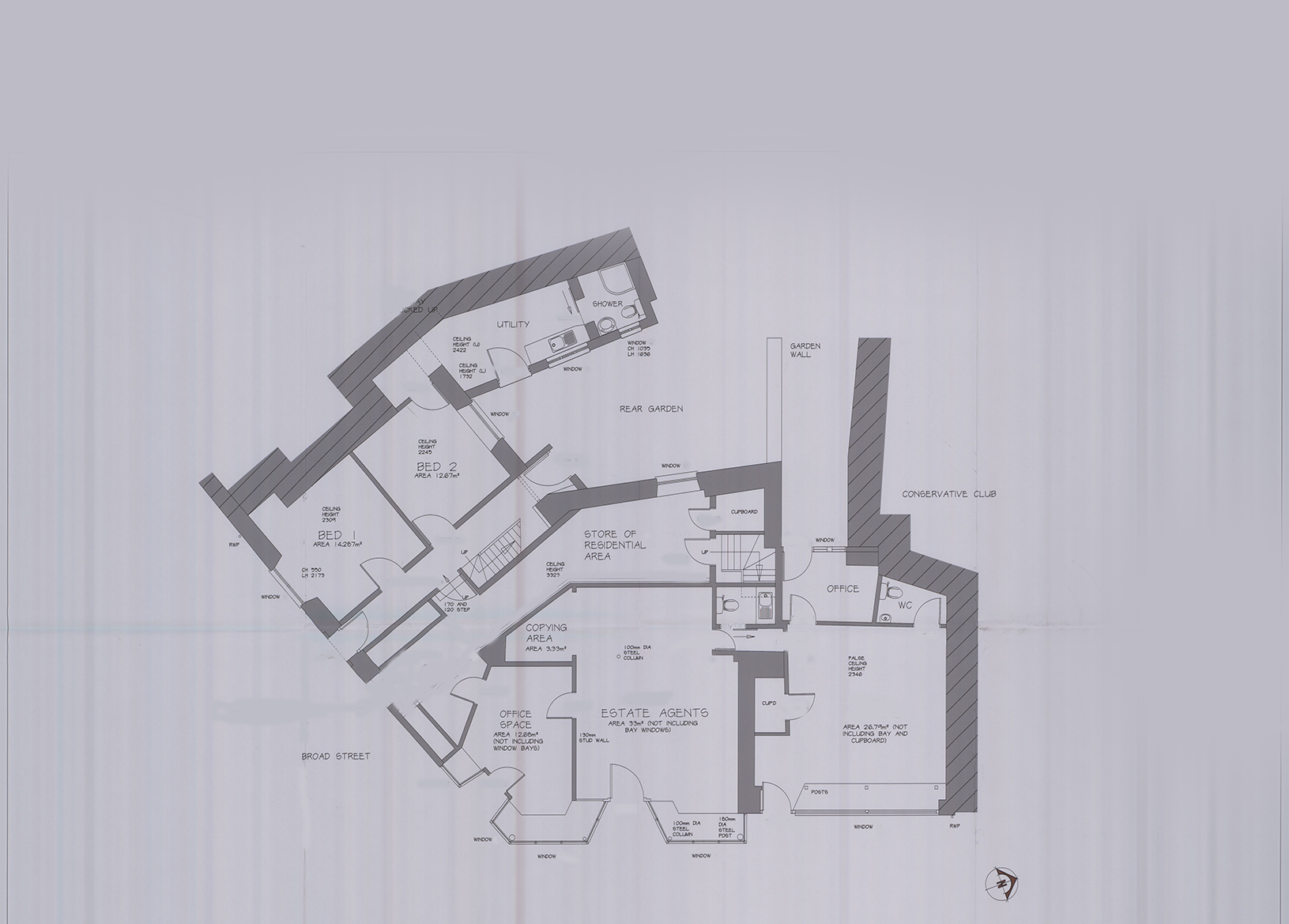 2 Broad Street, St. Columb Major, Cornwall TR9 6AS floorplan