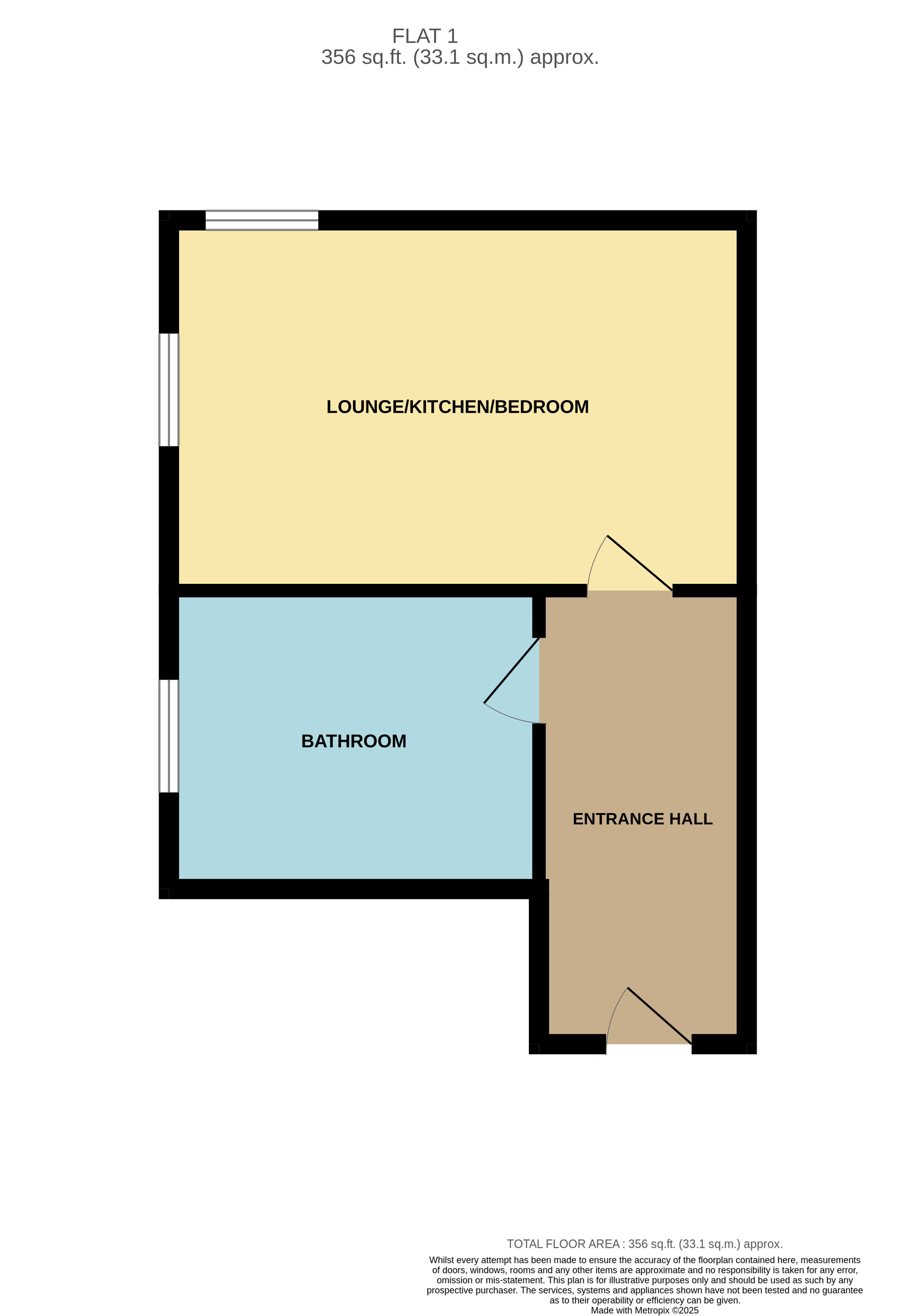 Flat 1 & 2, 157 High Street, Burton-On-Trent DE14 1JE floorplan