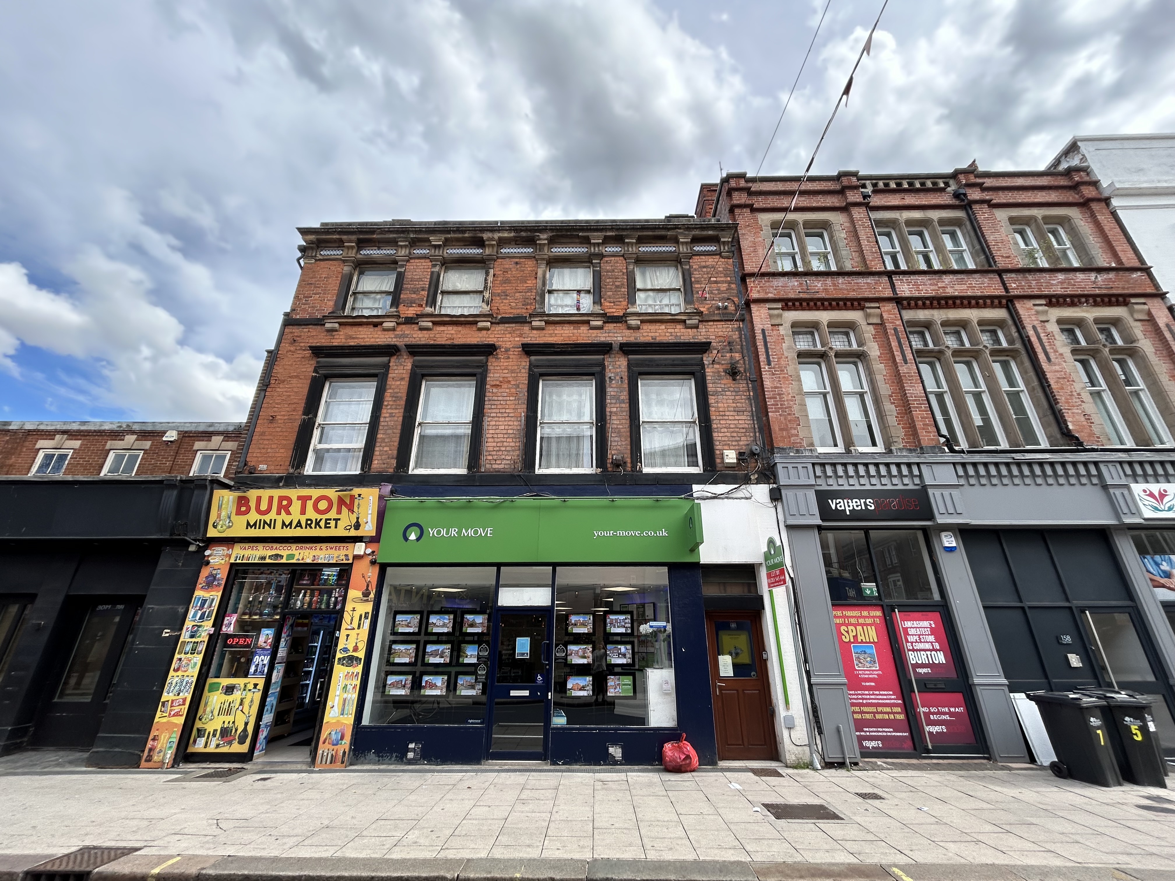 Flat 1 & 2, 157 High Street, Burton-On-Trent DE14 1JE