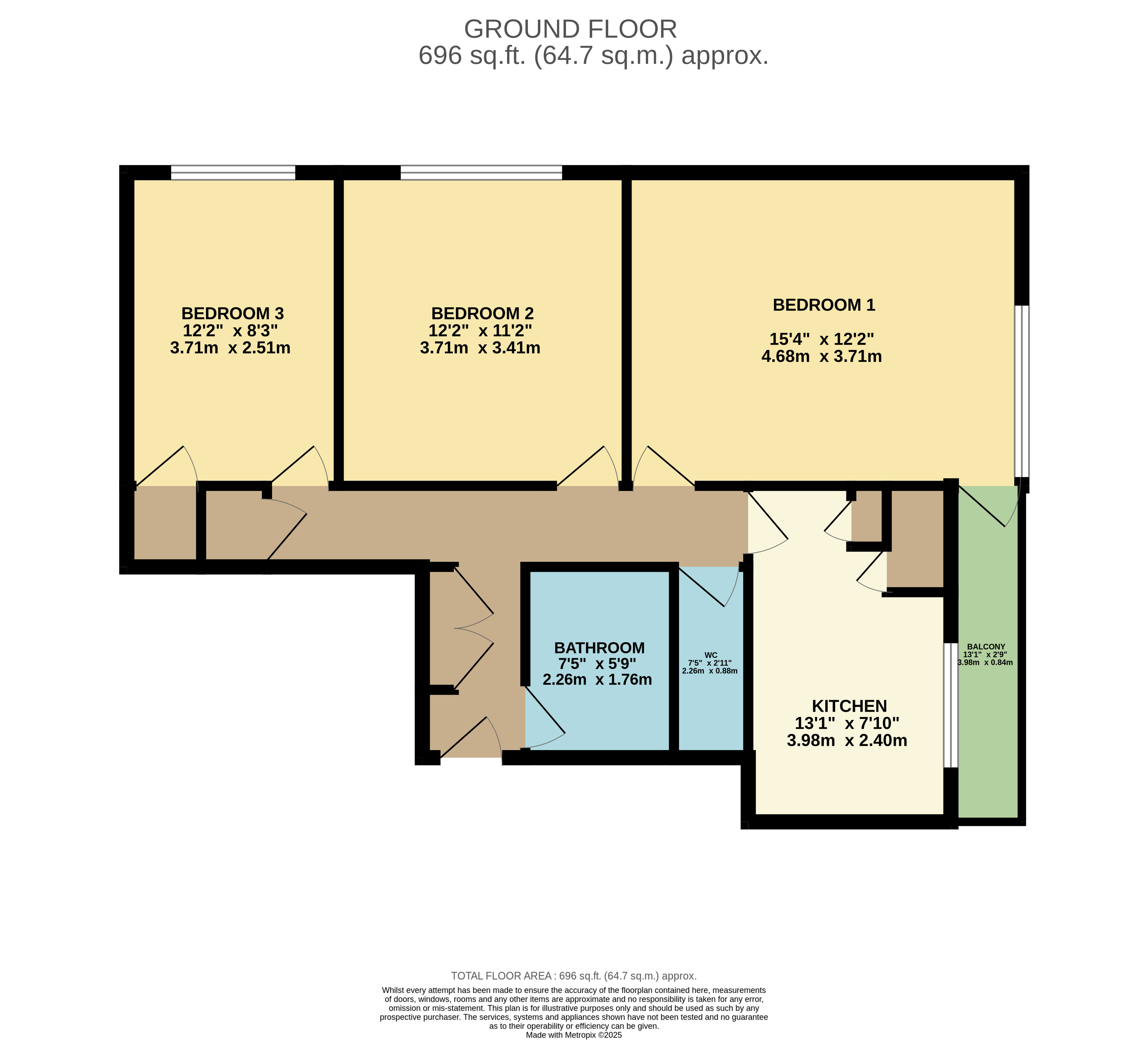 Flat 21, Landmann House, Rennie Estate, London SE16 3PF floorplan