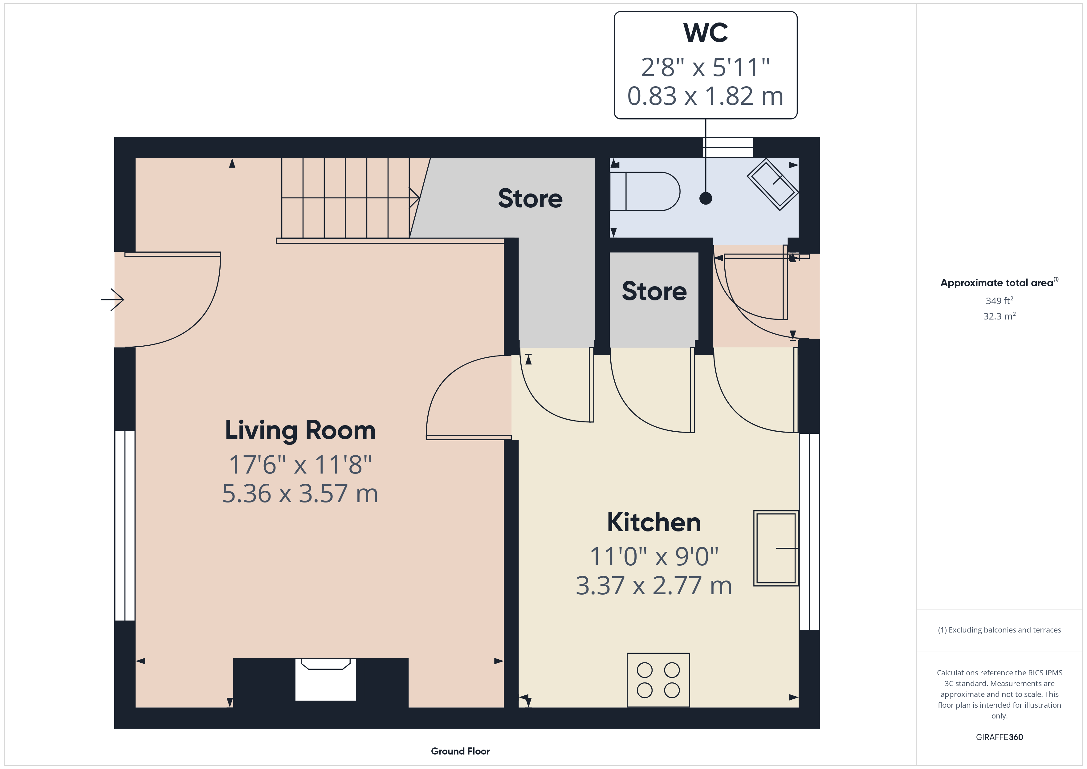 420 Harvey Road, Derby DE24 8JX floorplan