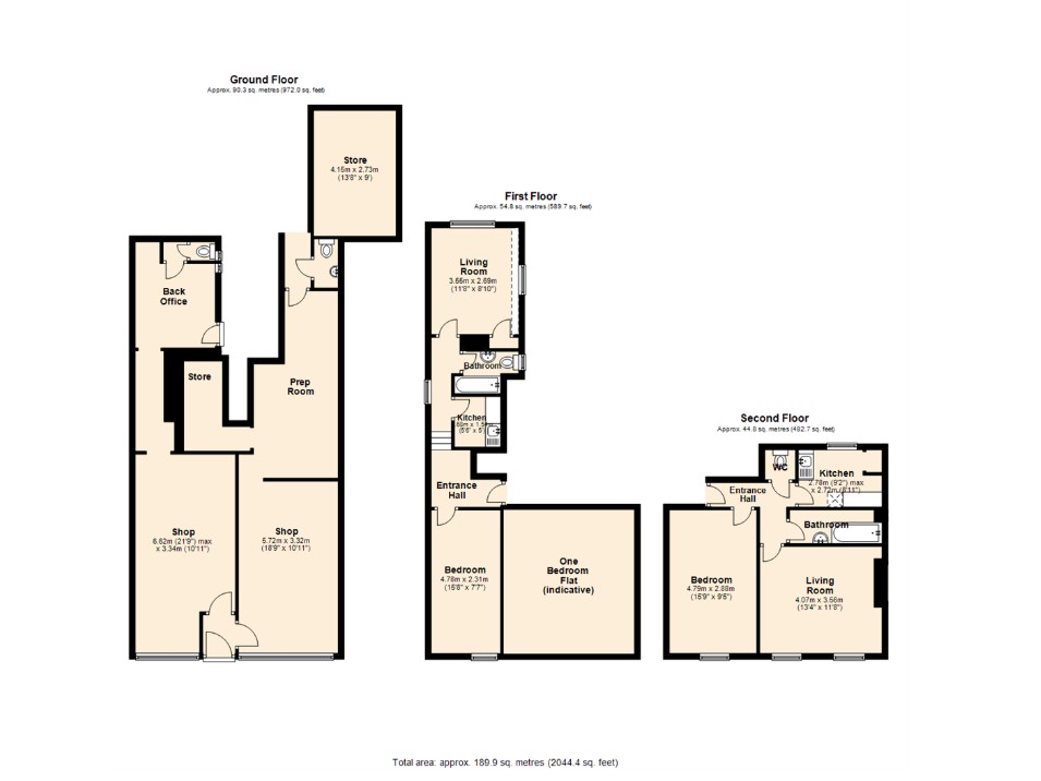 15-16 Market Place, Coleford, Gloucestershire GL16 8AW floorplan