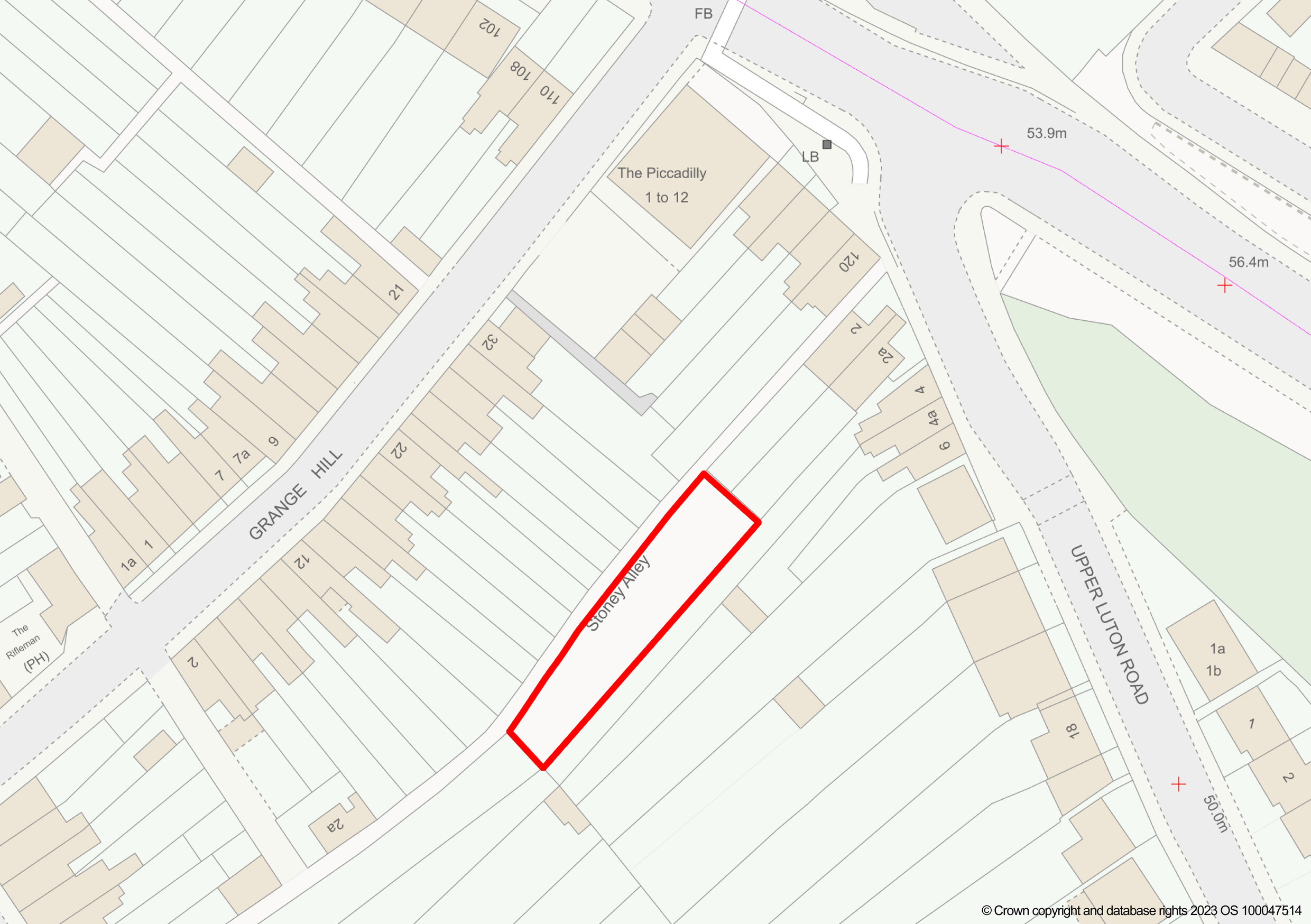 Land at the back of 2-2A Upper Luton Road, Chatham ME5 7BG