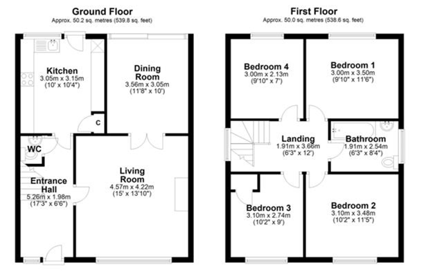 27 Silverthorne Drive, Caversham, Reading, Berkshire RG4 7NR floorplan