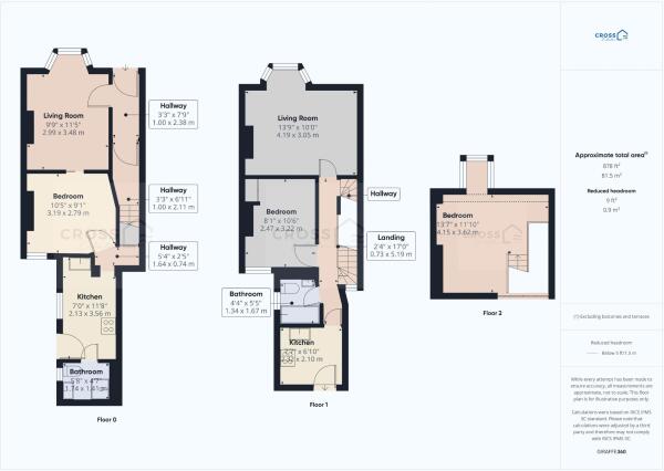 11 Rosewall Terrace, St. Ives TR26 1QJ floorplan