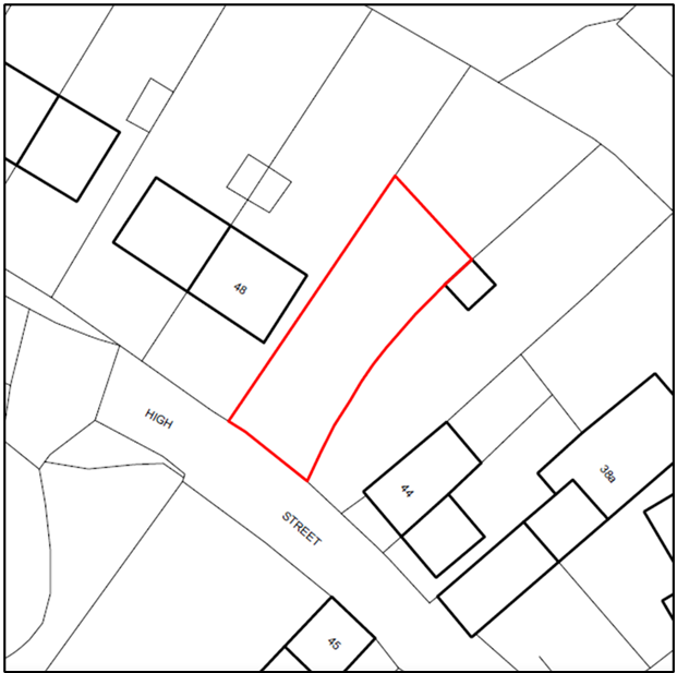 Land between 44-48 High Street, Bonsall, Matlock DE4 2AR