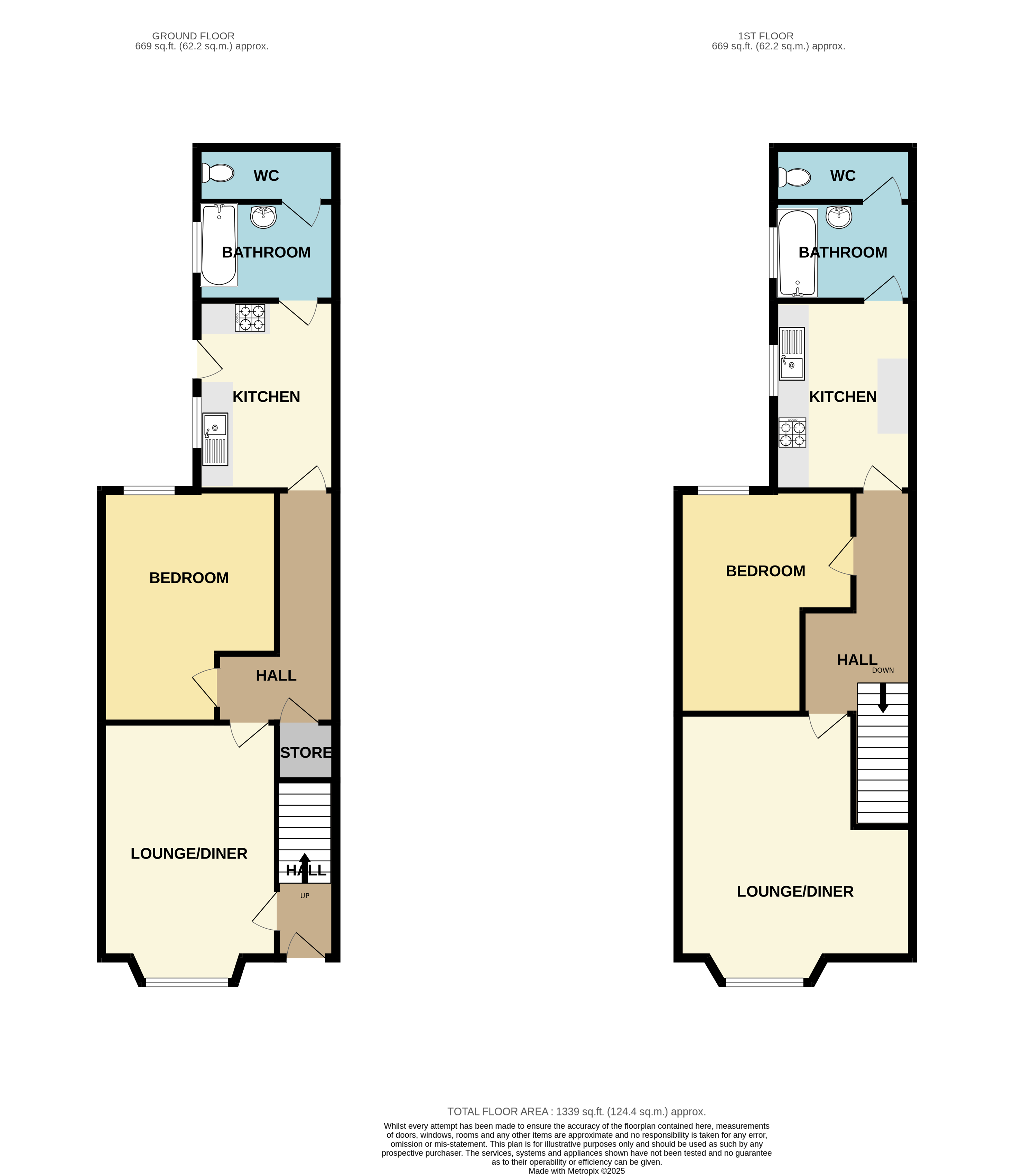 585 Aylestone Road, Leicester LE2 8TD floorplan