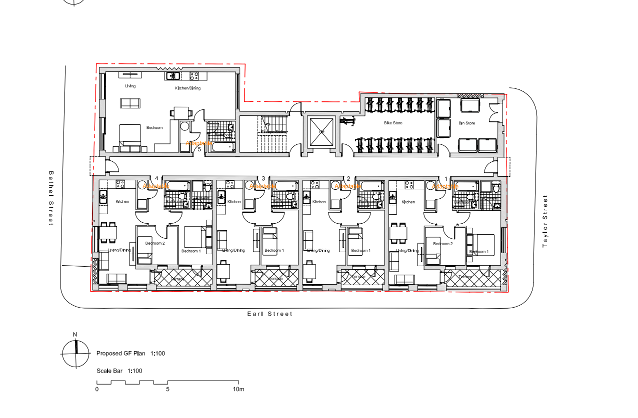 Land Bound By, Earl St, Bethel St & Taylor St, Heywood, Lancashire OL10 1HT