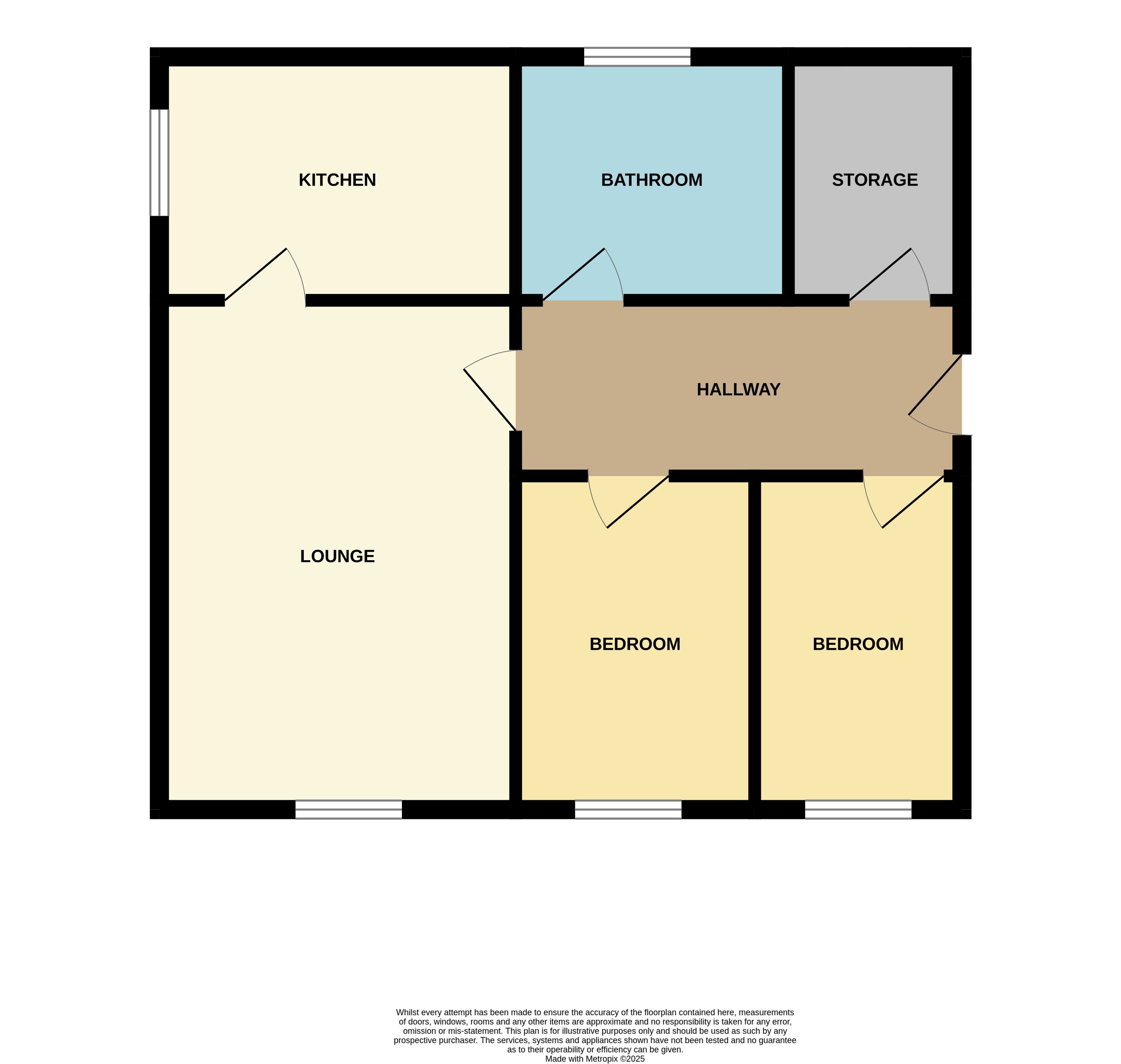 387A Foxhill Road, Carlton, Nottingham NG4 1PZ floorplan