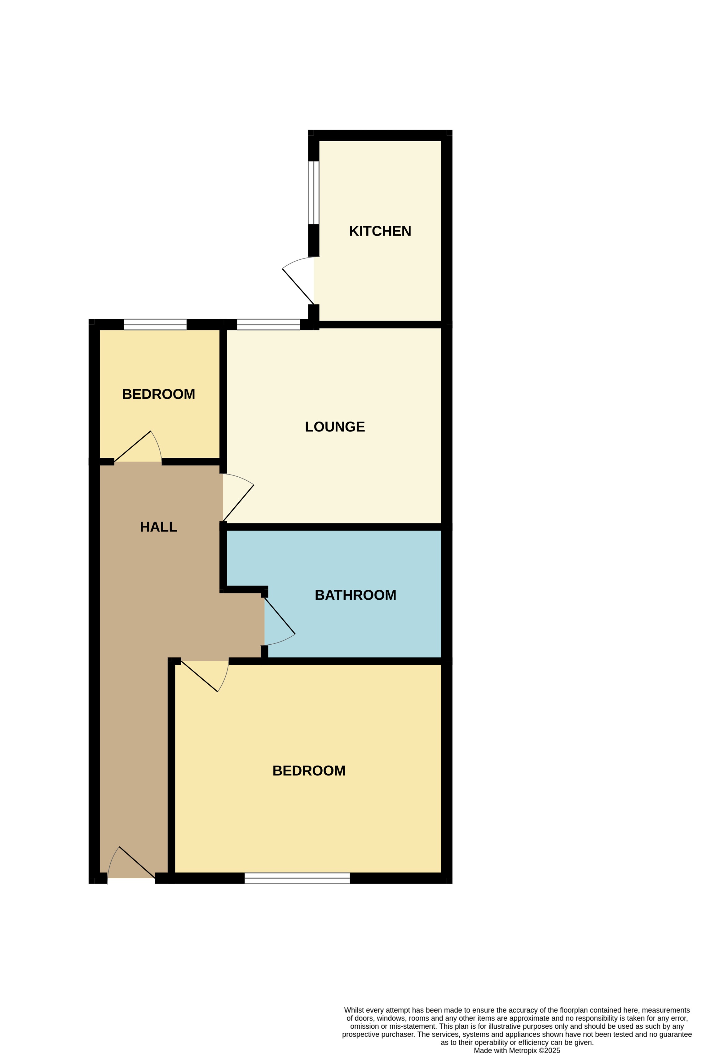 112 Mowbray Street, Newcastle upon Tyne NE6 5PA floorplan