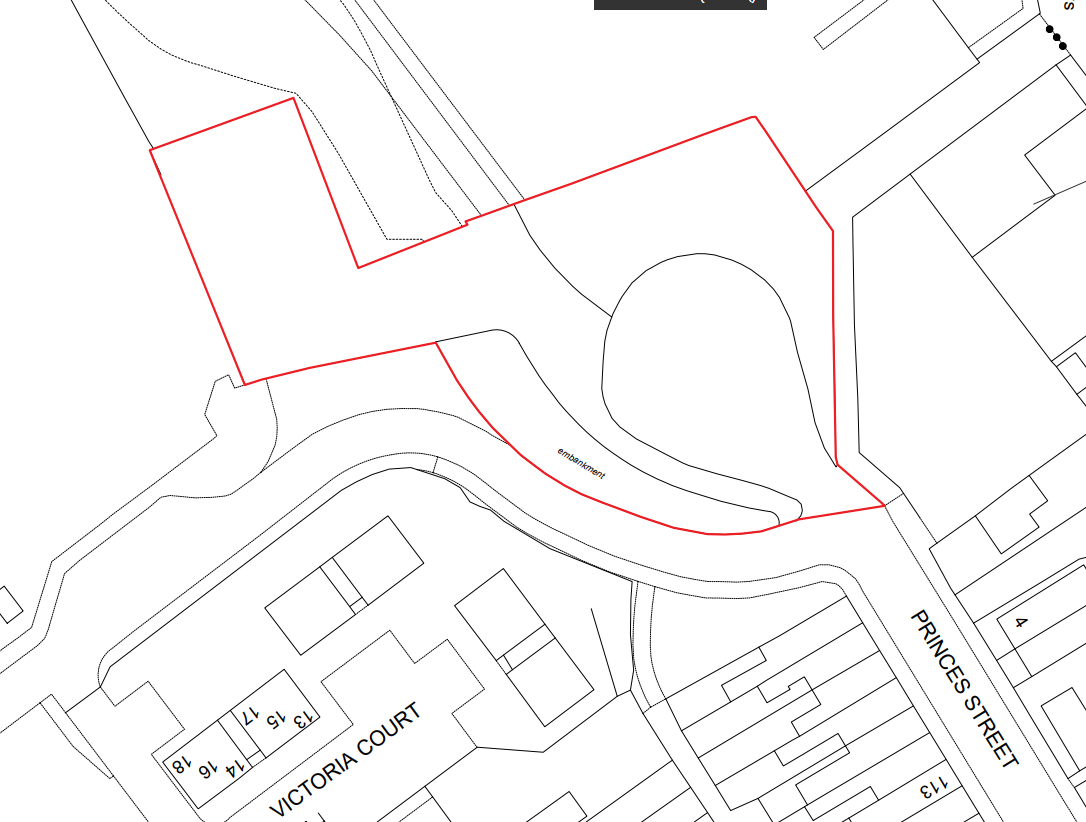 Land Adjacent 125 Princes Street, (The Mansfield Victoria Street Social Club), Moor Lane, Mansfield, Nottinghamshire NG18 5SF