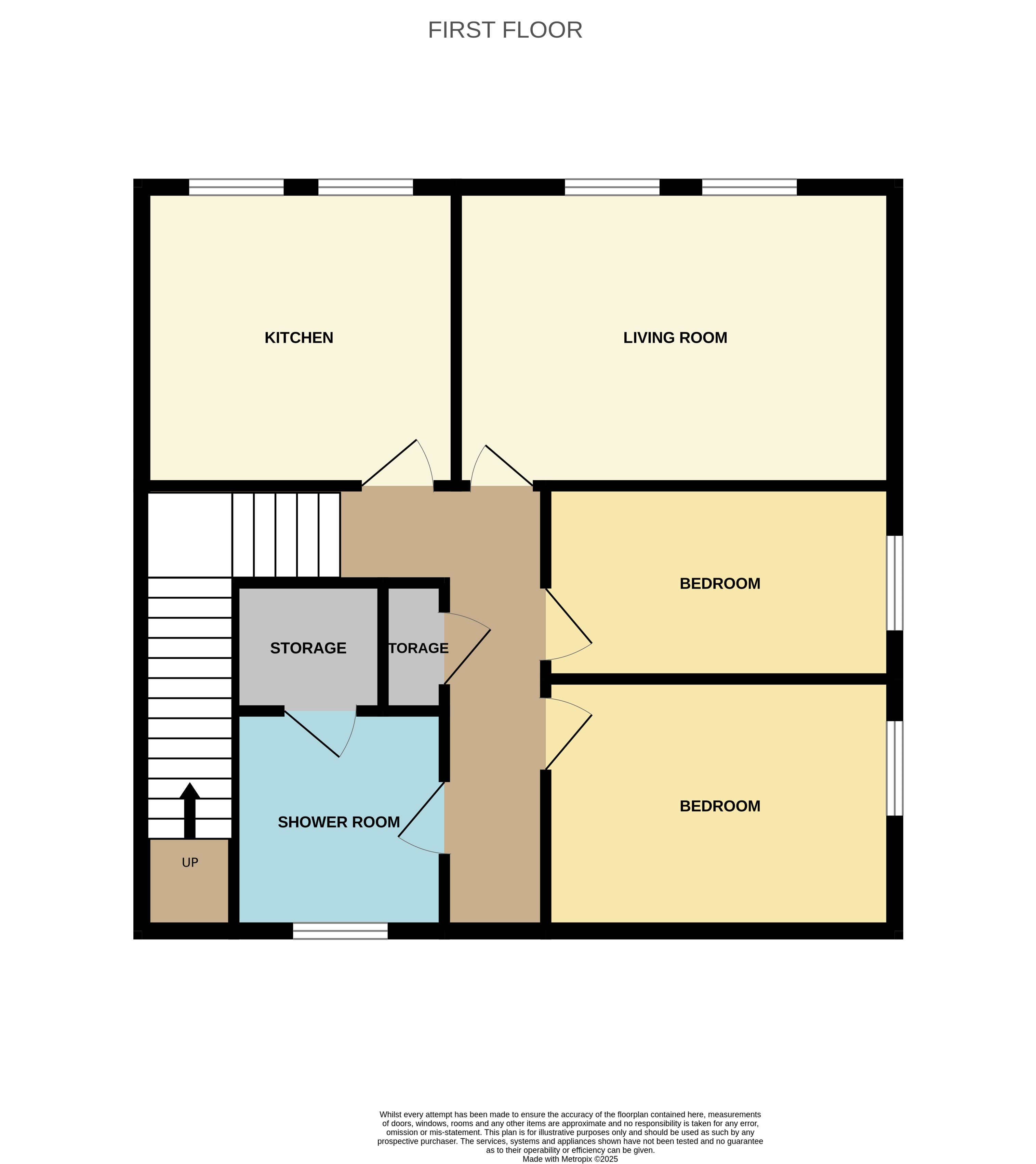 11A Villiers Court, Preston PR1 7QQ floorplan