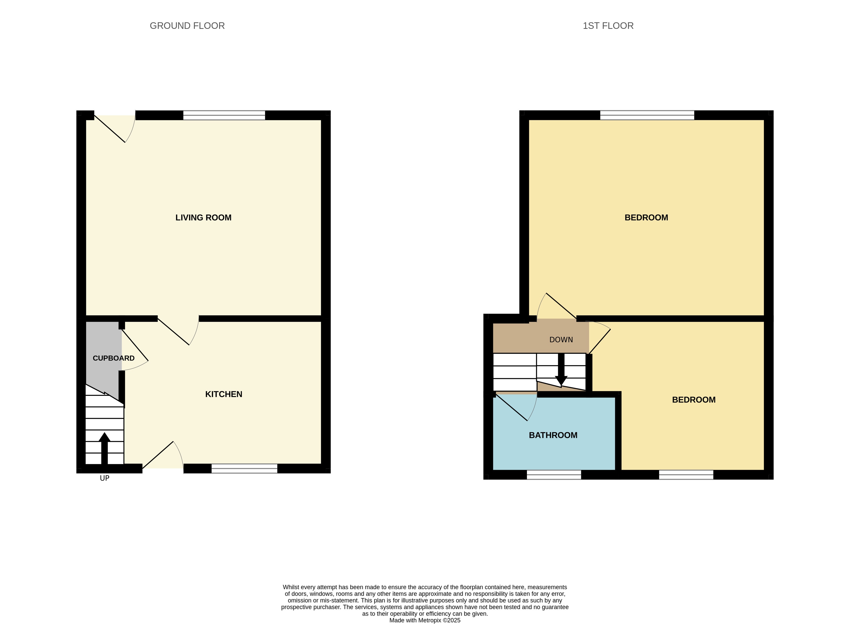 35 Arkwright Road, Preston PR1 6BY floorplan