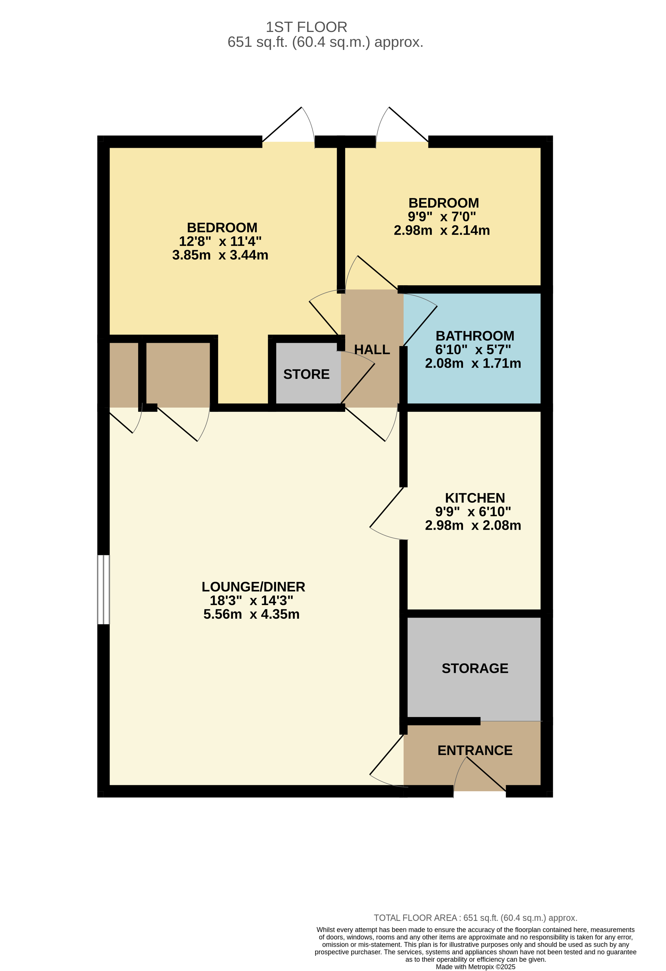 10 Sassoon Mews, Wellingborough NN8 3LT floorplan
