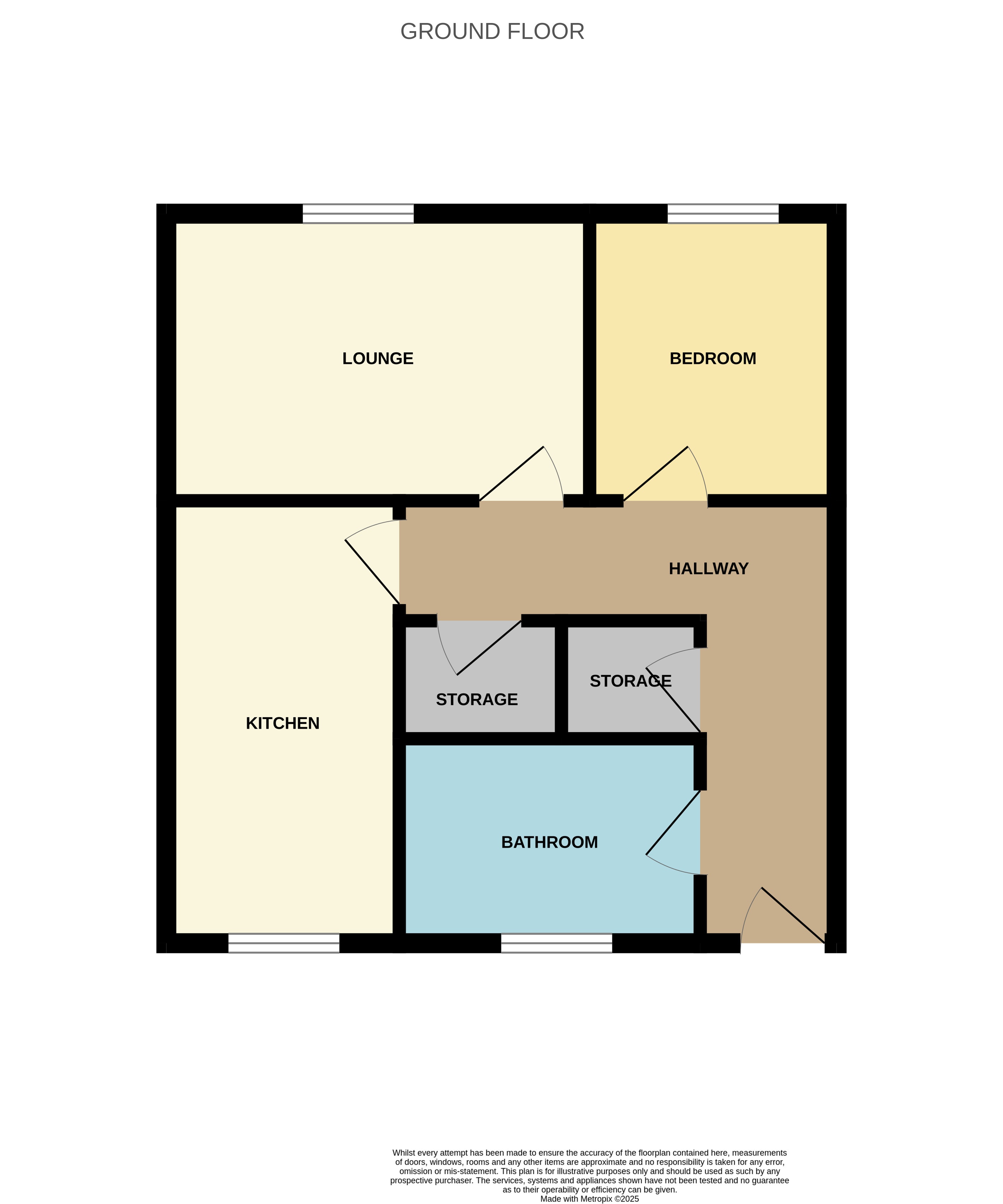 43 Stainton Drive, Gateshead NE10 9QU floorplan