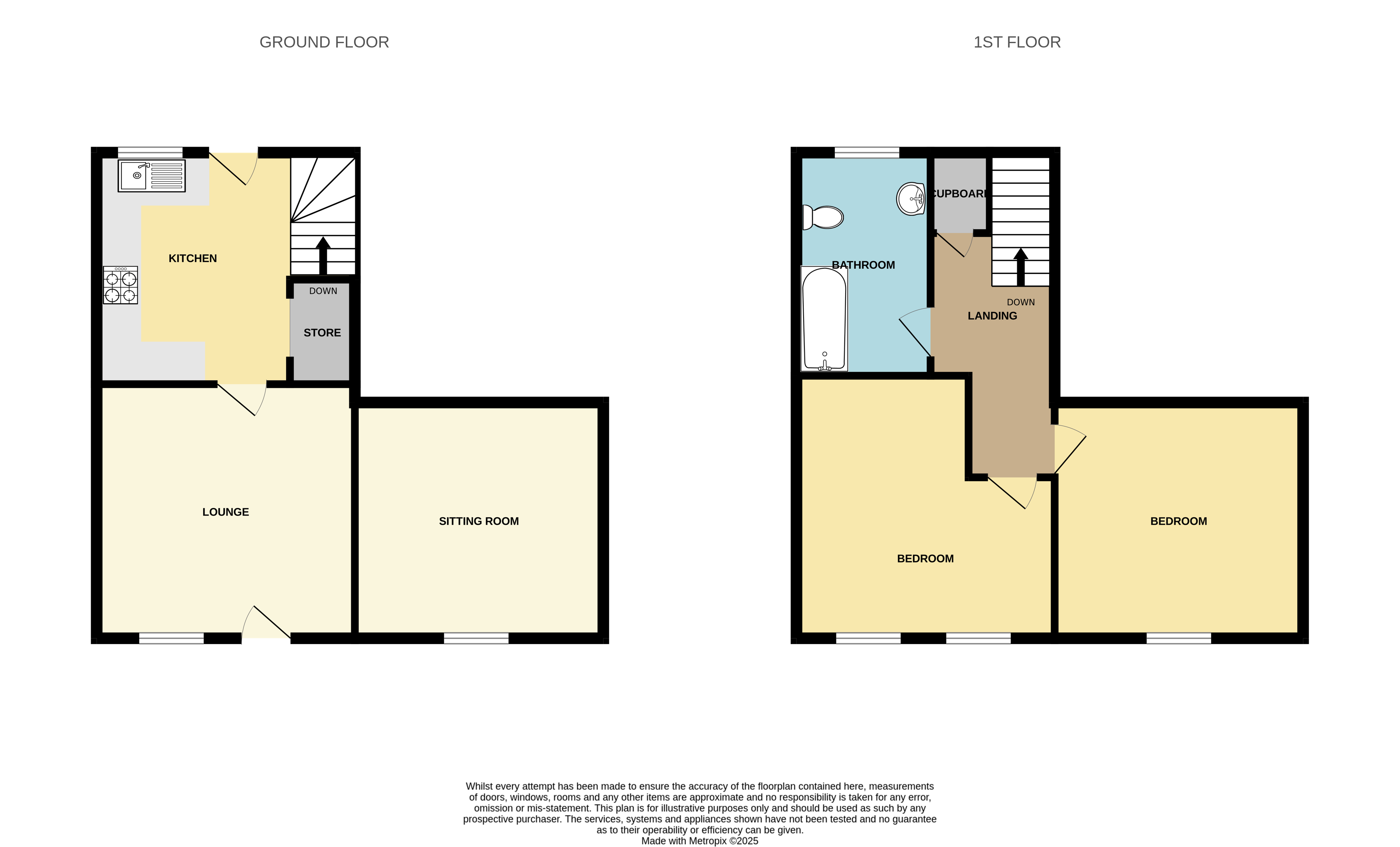 22 Cliff Street, Scunthorpe, Lincolnshire DN16 1TW floorplan
