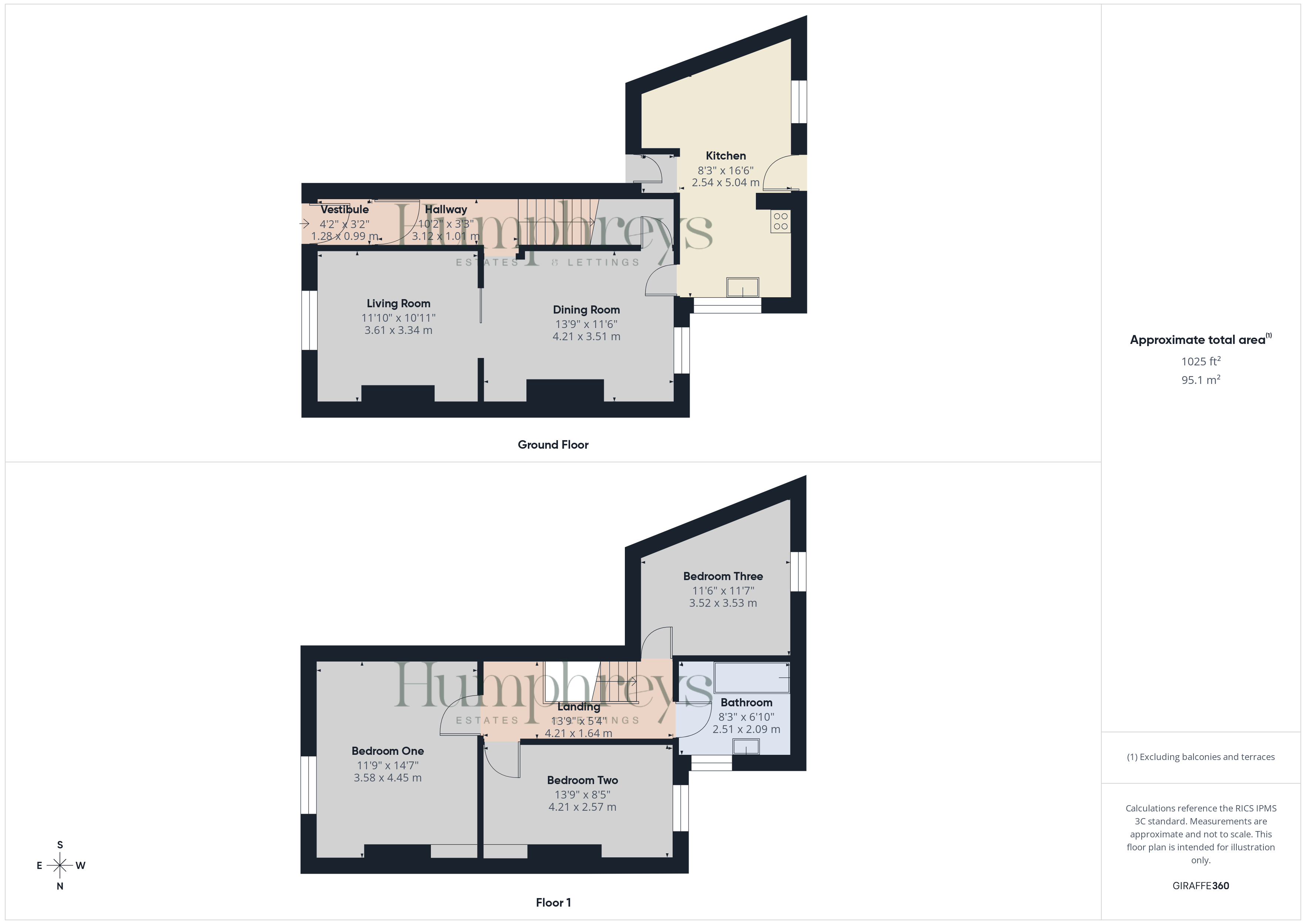 5 Denbigh Street, Chester CH1 4HL floorplan