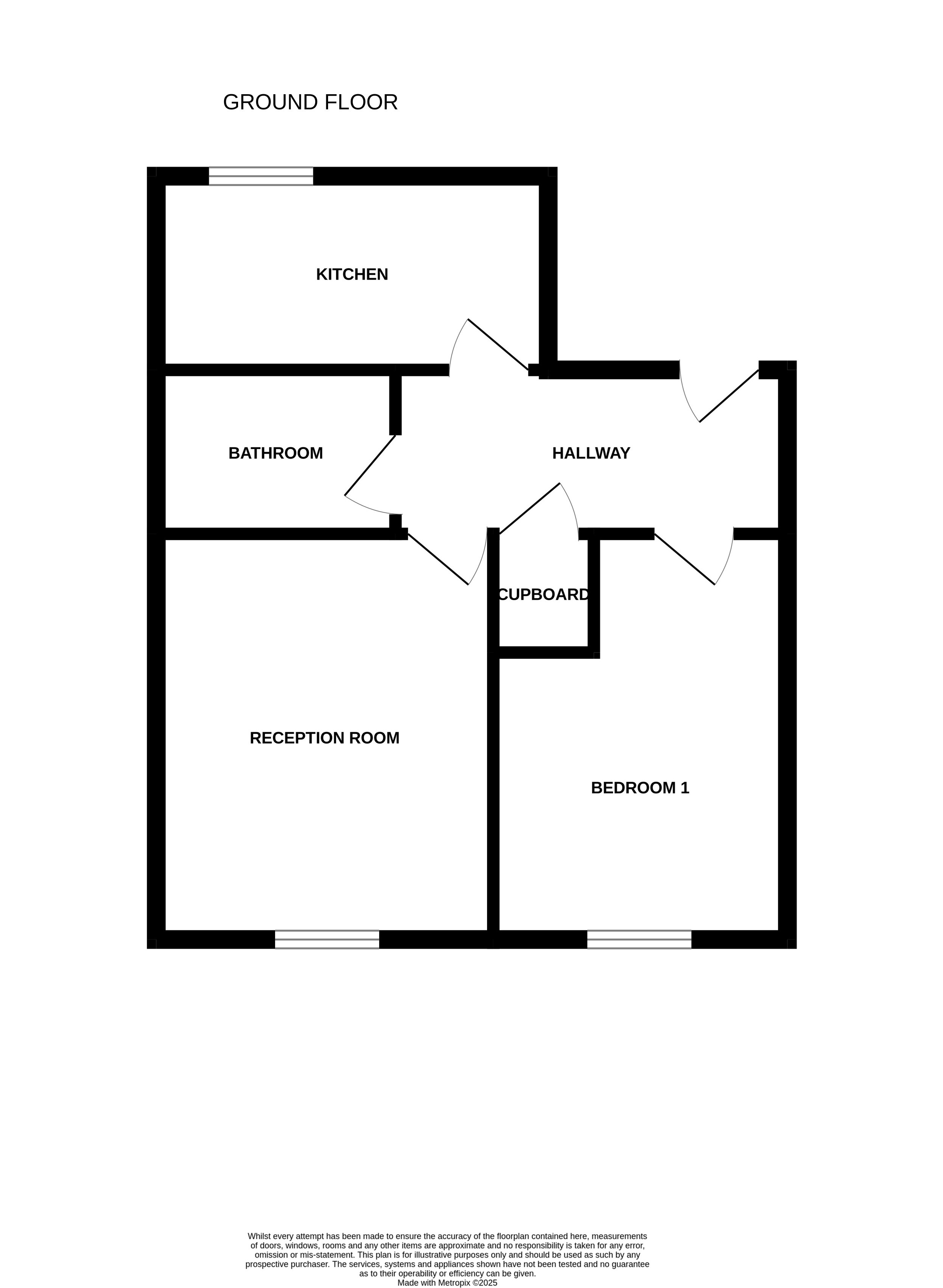 Flat 2, 23 Peel Street, Kingston upon Hull HU3 1QR floorplan