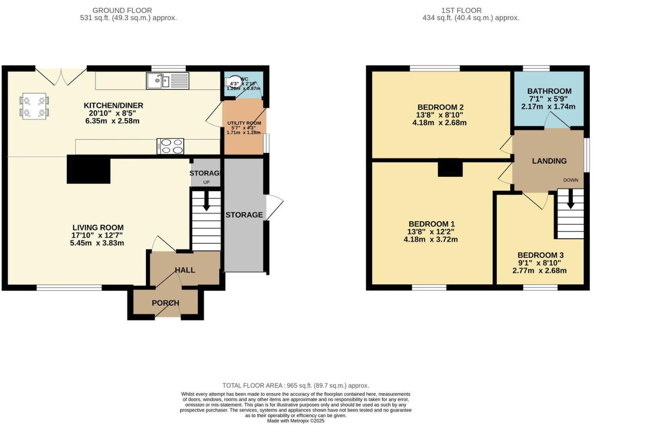 10 Southam Close, Coventry, West Midlands CV4 8BJ floorplan