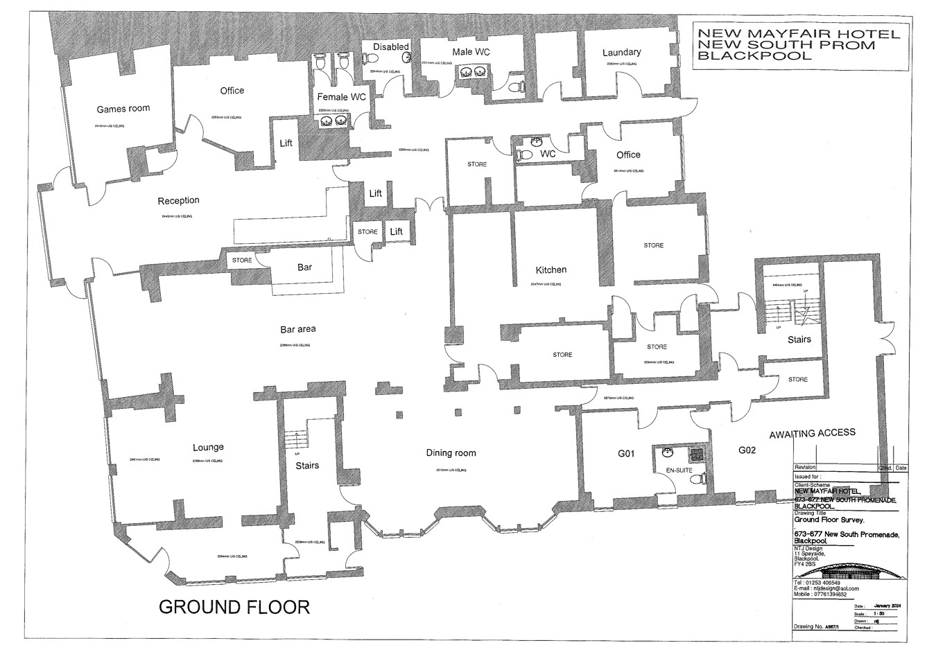 The New Mayfair Hotel, 673-677 New South Promenade, Blackpool FY4 1RN floorplan