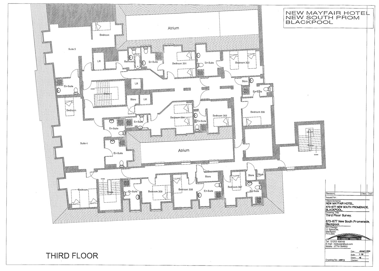 The New Mayfair Hotel, 673-677 New South Promenade, Blackpool FY4 1RN floorplan