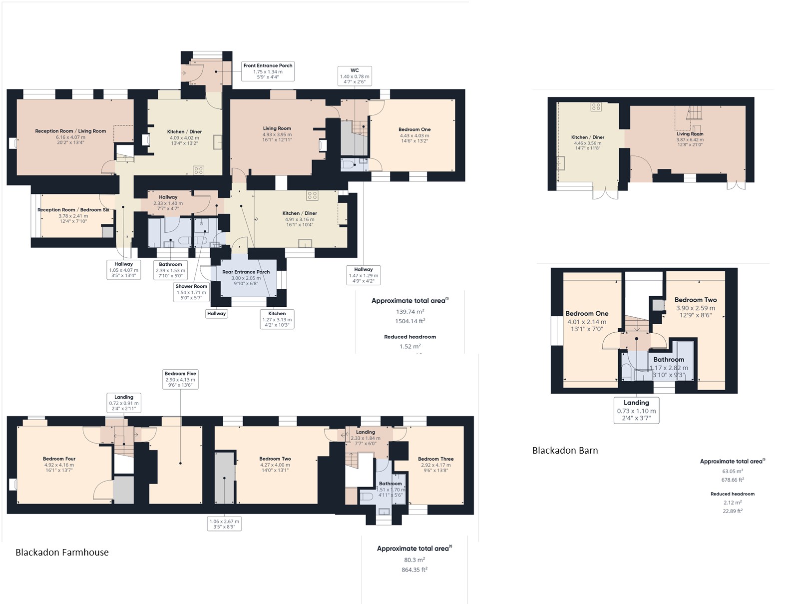 Blackadon, Bolventor, Launceston PL15 7TN floorplan