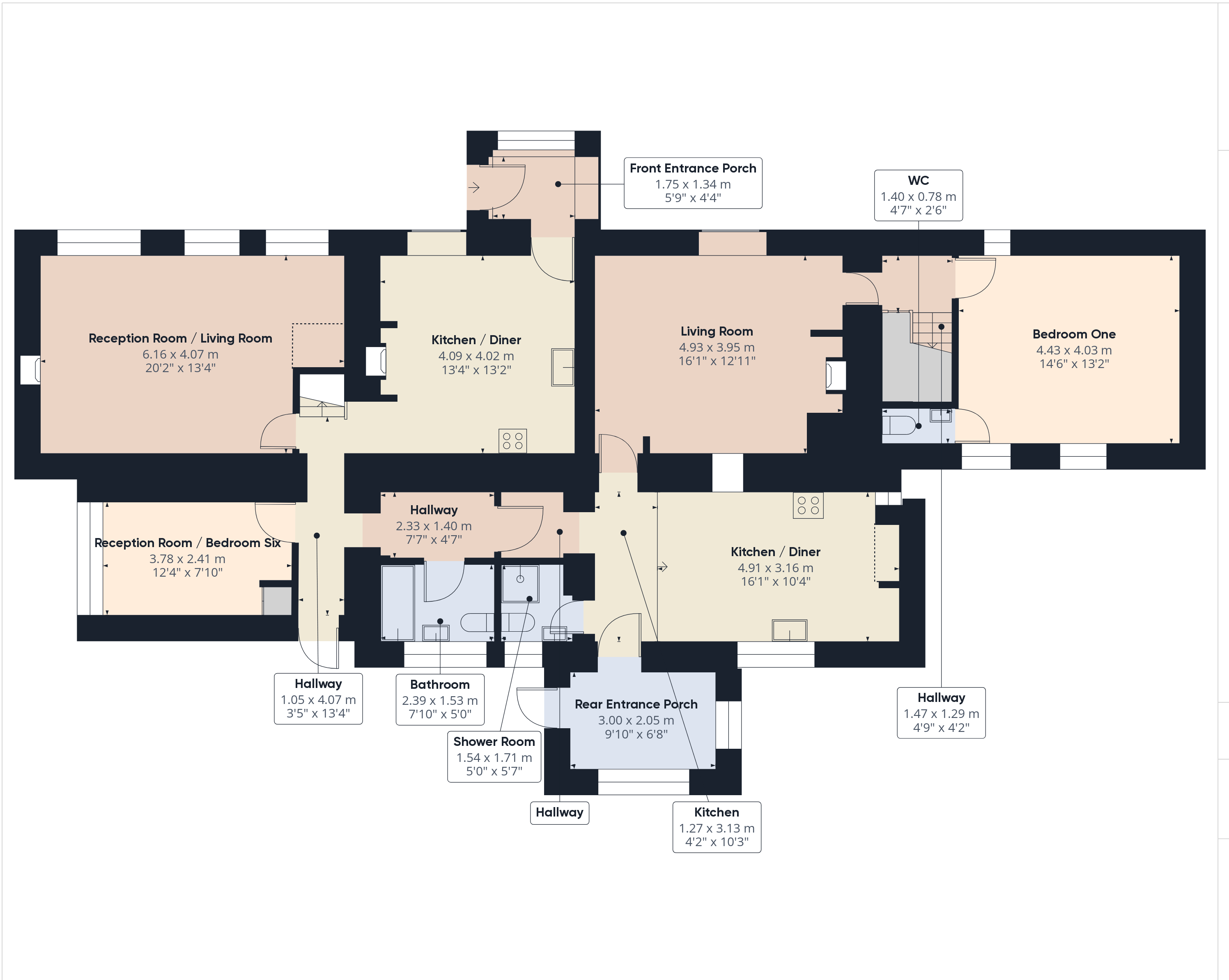 Blackadon, Bolventor, Launceston PL15 7TN floorplan