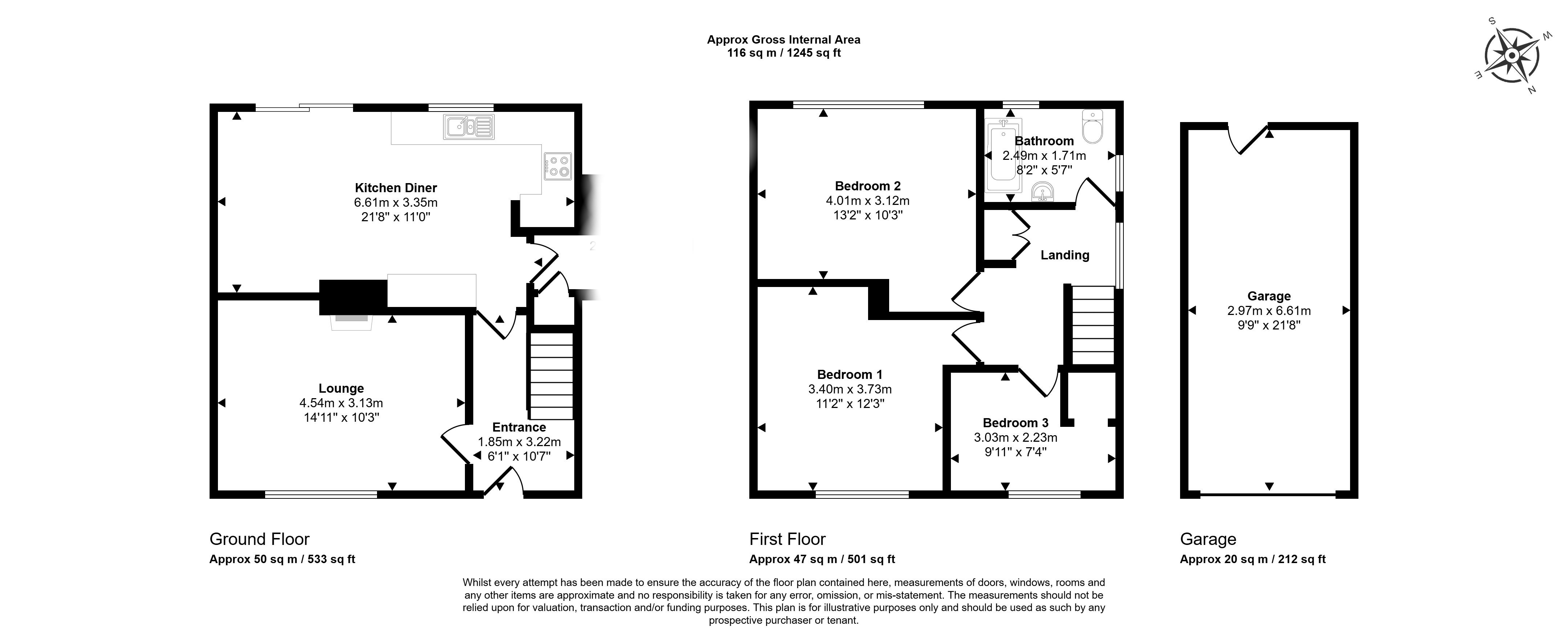 9 Manor Farm Road, Scunthorpe DN17 1LG floorplan