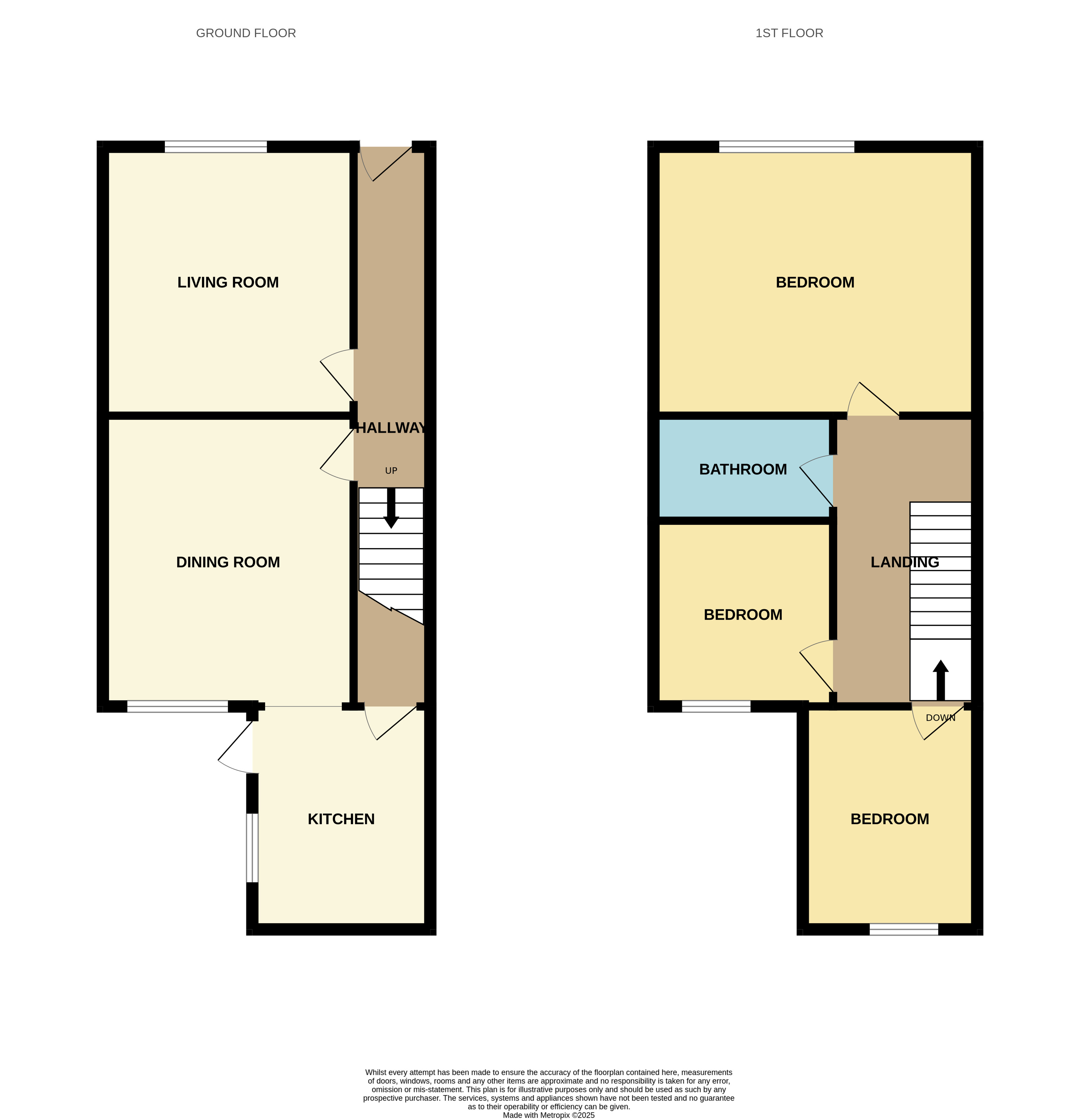 34 Dill Hall Lane, Church, Accrington BB5 4DU floorplan