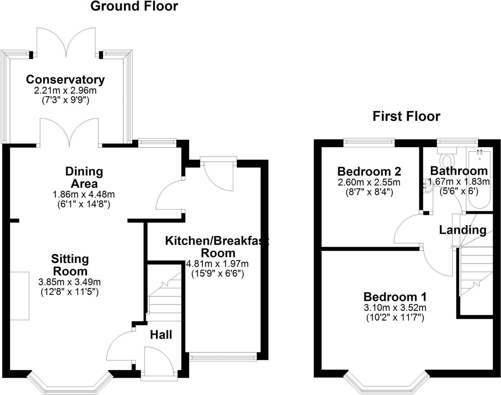 16 Softley Place, Newcastle upon Tyne NE15 7TJ floorplan