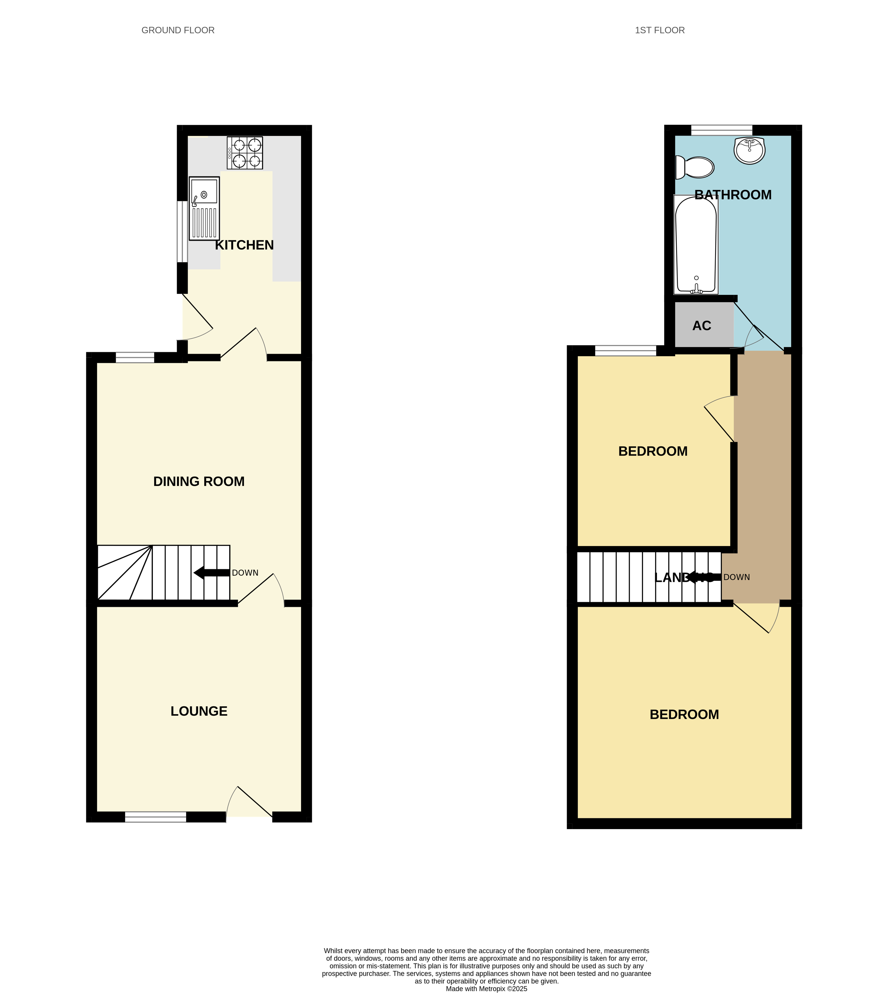 4 Roslyn Street, Leicester LE2 1BS floorplan
