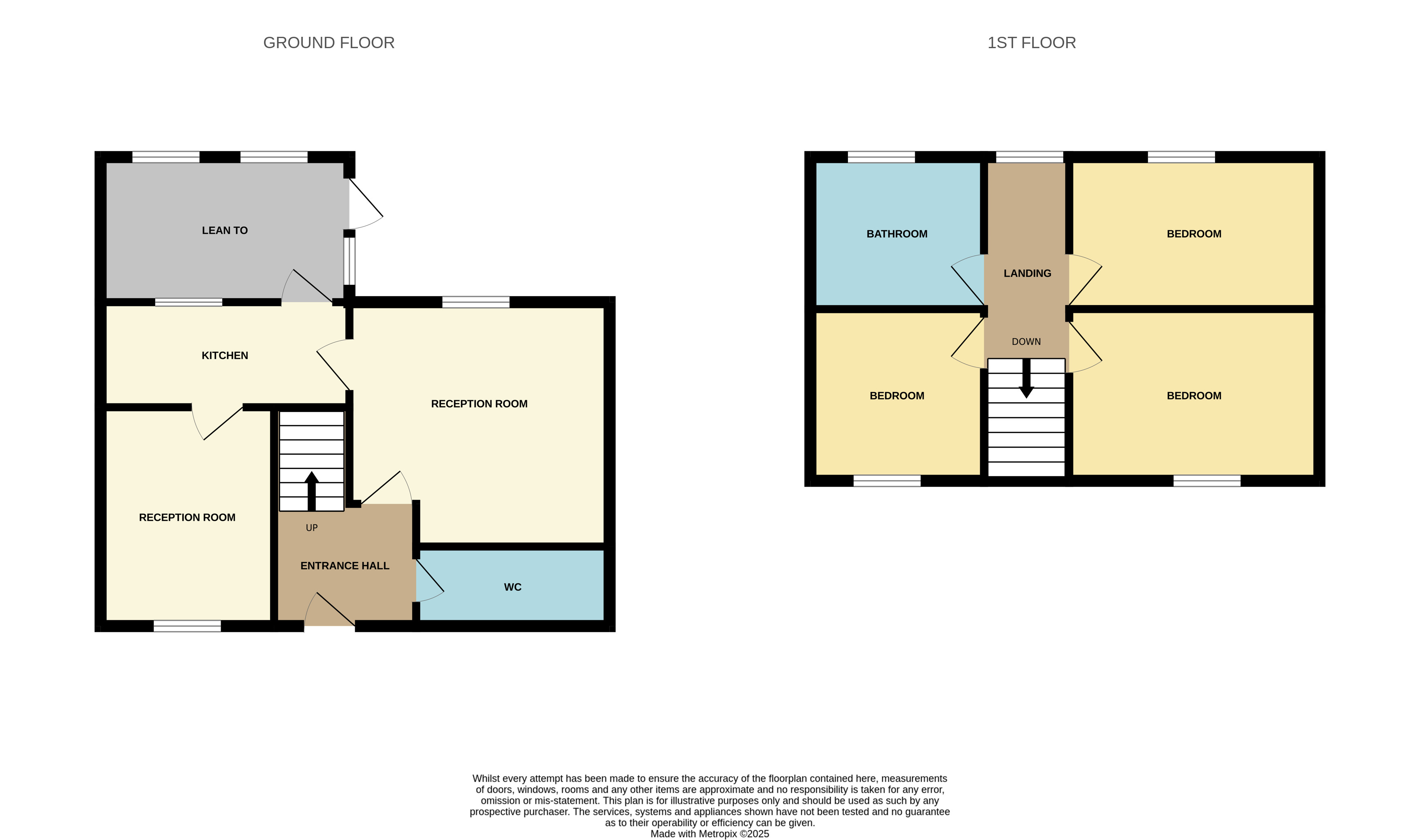 11 Broadway, Farcet, Peterborough PE7 3AY floorplan