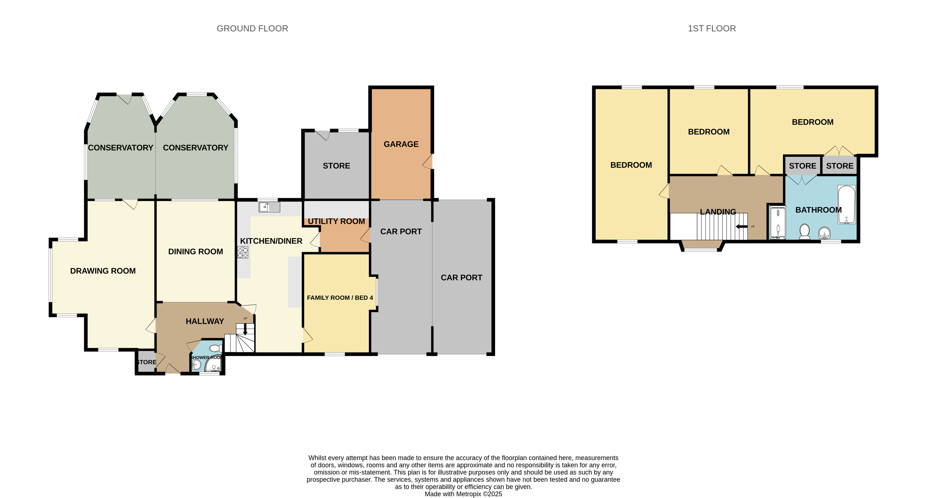 White Lodge, 10 The Oval, Oadby, Leicestershire LE2 5JB floorplan
