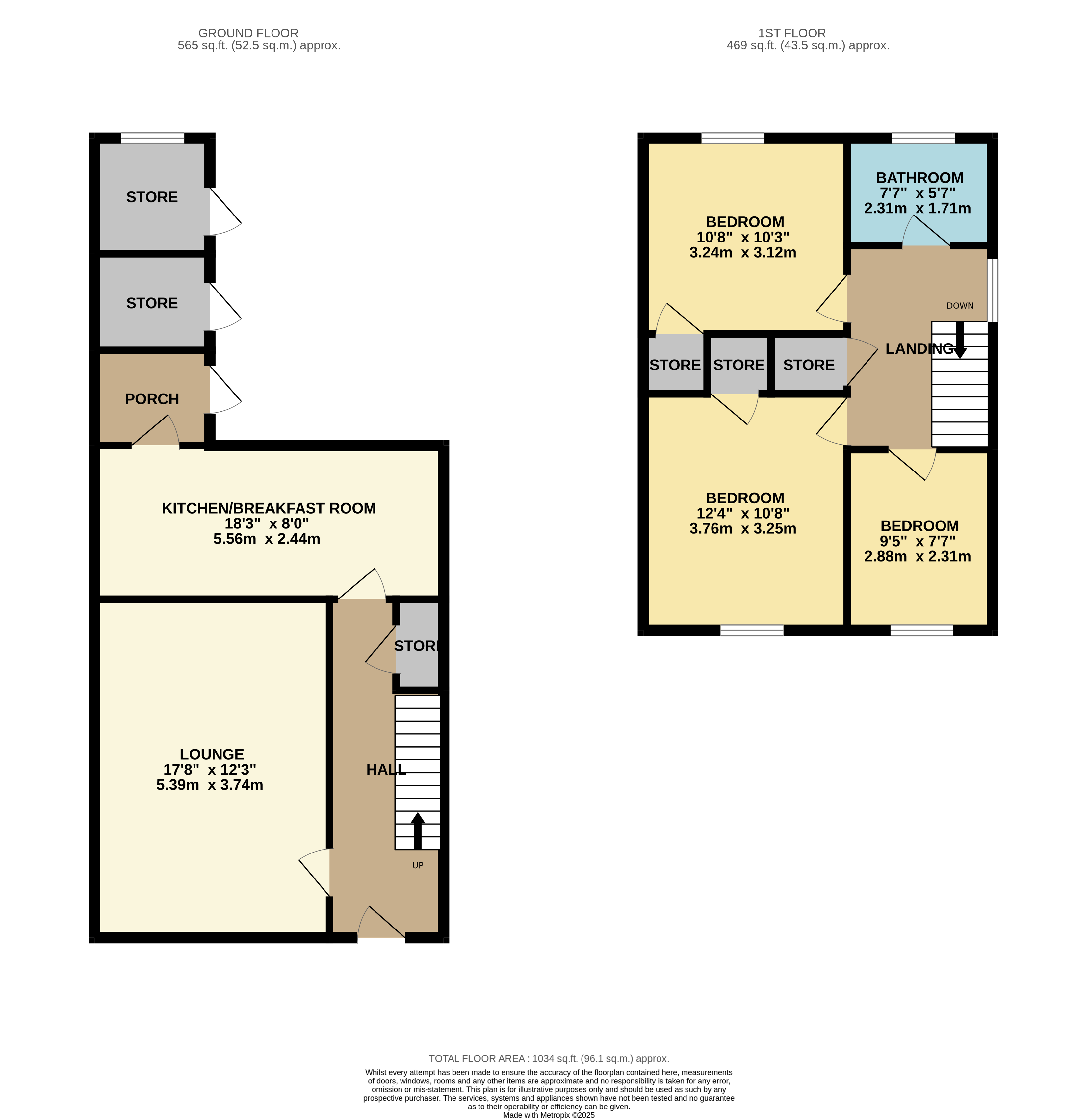 9 New England, Hilton, Huntingdon PE28 9NP floorplan