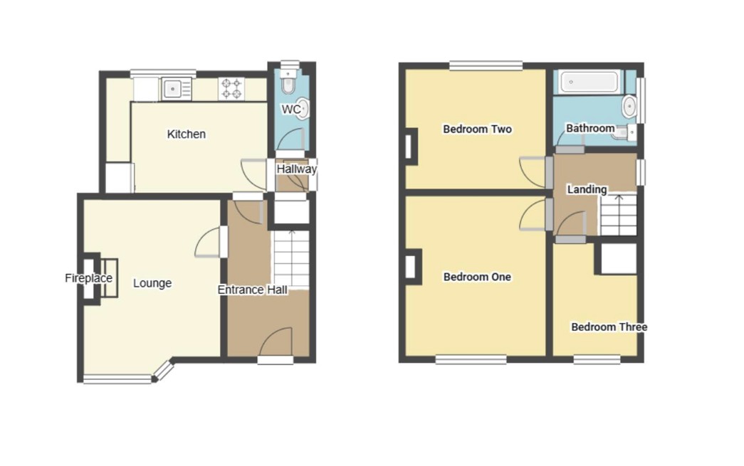 18 Hood Street, Nottingham NG5 4DH floorplan