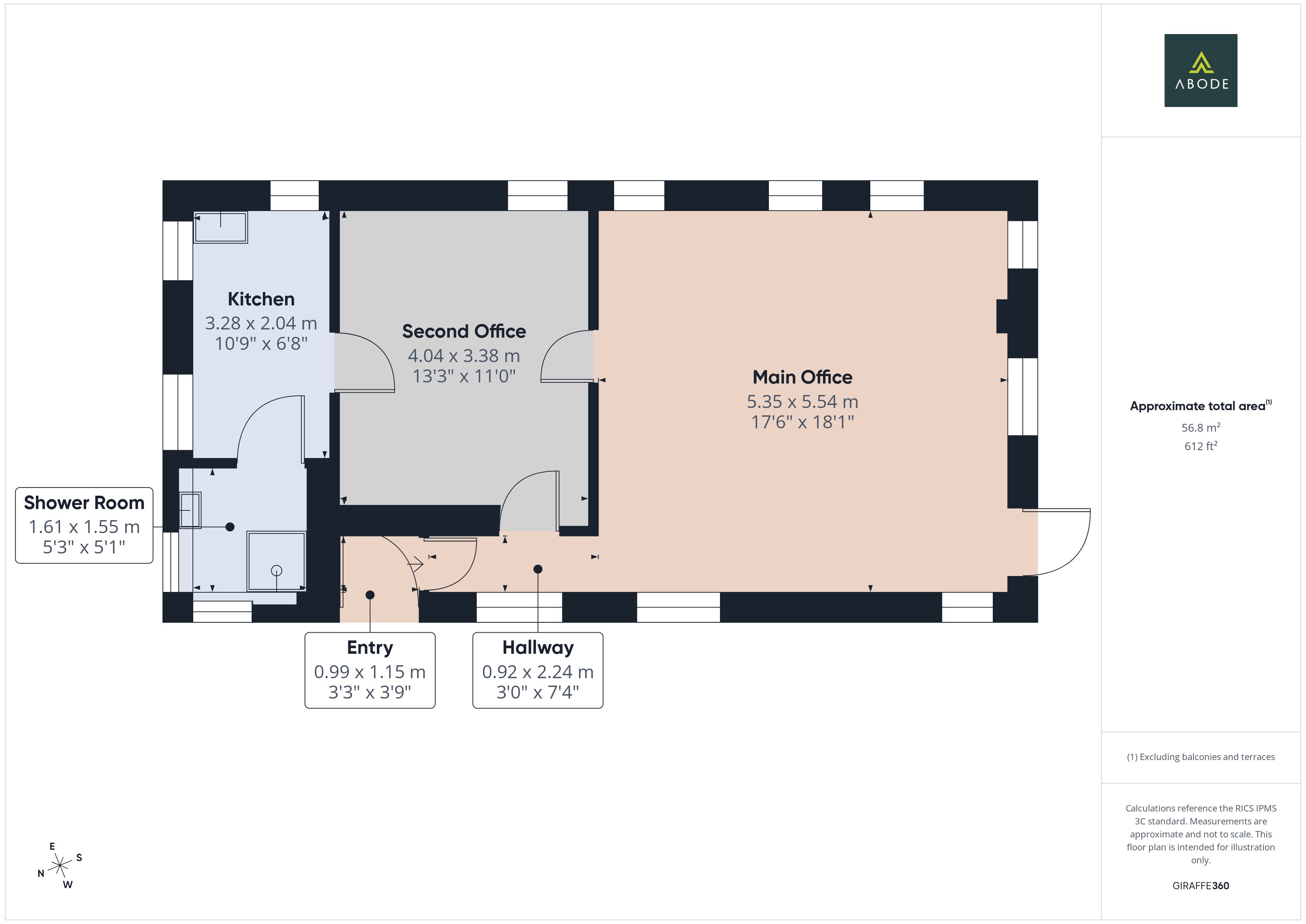 Former Public Toilet (Unit 1), Hay Wharf Road, Burton-On-Trent DE14 1AB floorplan