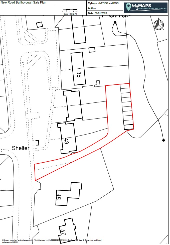 Garage Site at New Road, Barlborough, Derbyshire S43 4HY