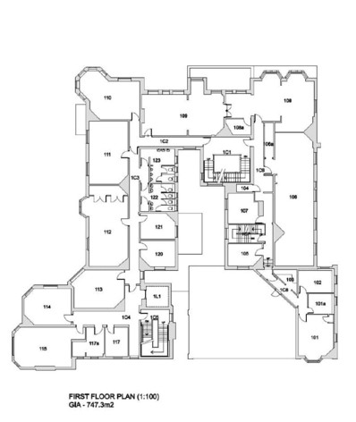 Former College Building, Spa Road East, Llandrindod Wells LD1 5ES floorplan