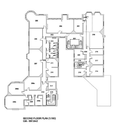 Former College Building, Spa Road East, Llandrindod Wells LD1 5ES floorplan